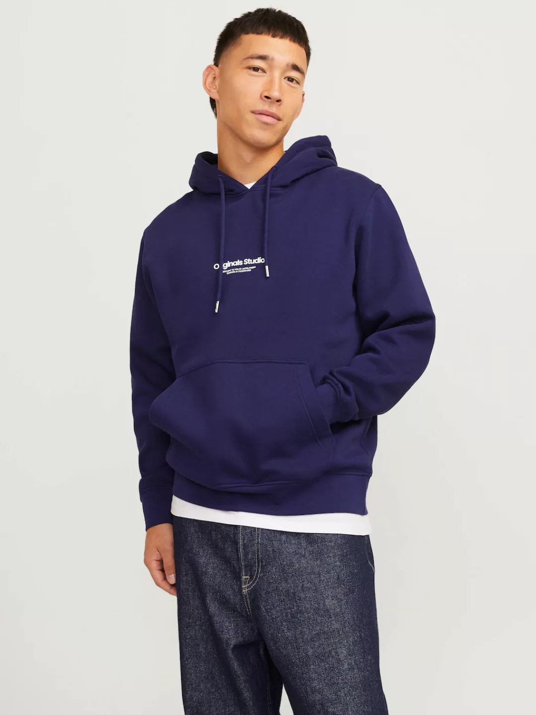 Jack & Jones Herren Hoodie Kapuzenpullover JORVESTERBRO - Relaxed Fit günstig online kaufen