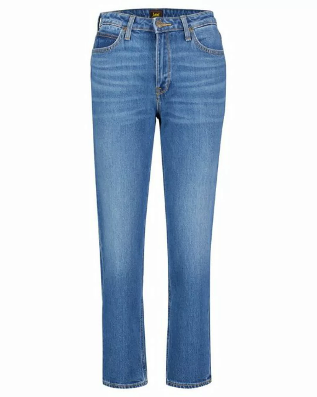 Lee Damen Jeans Carol - Straight Fit - Blau - Worn Iris günstig online kaufen