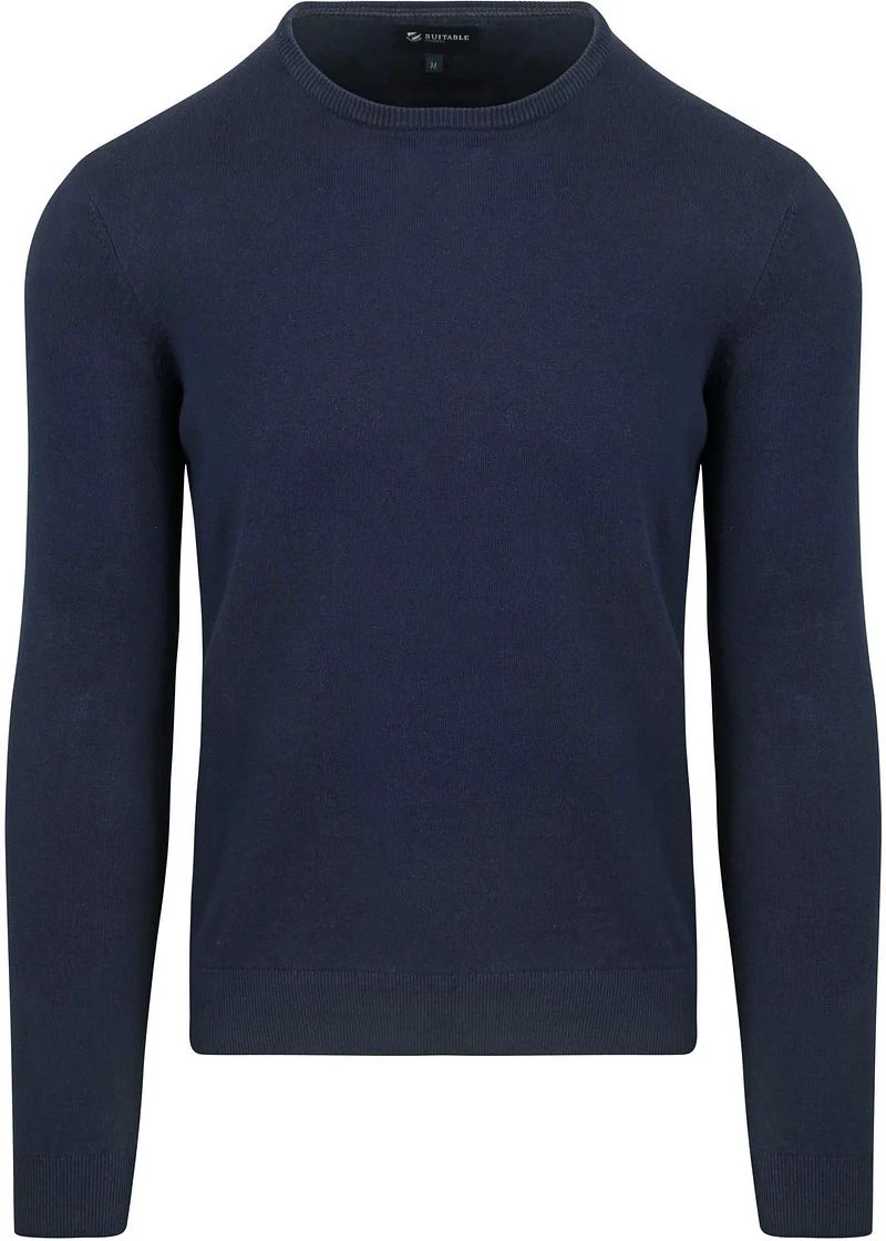 Suitable Respect Pullover Oinir Navyblau - Größe L günstig online kaufen