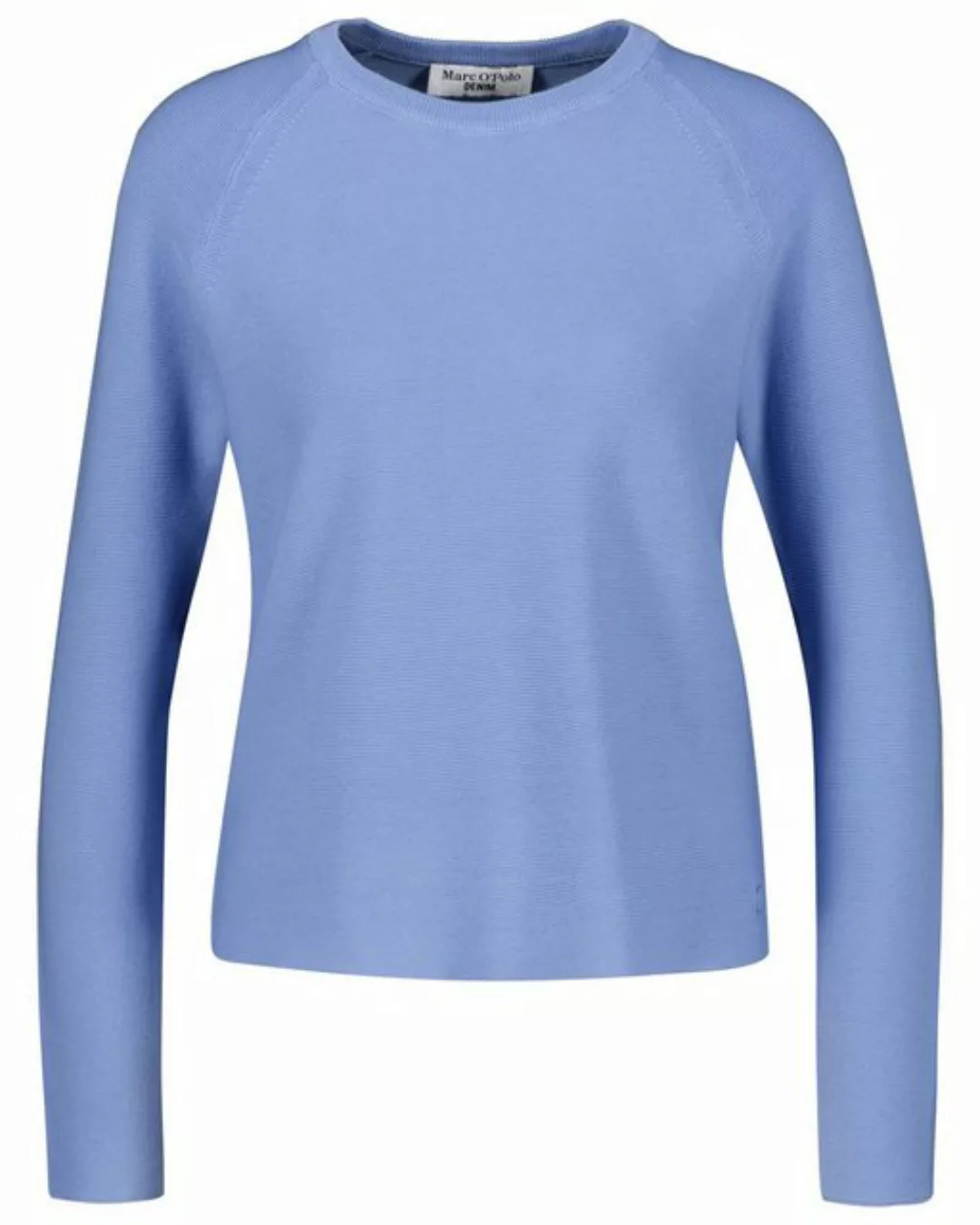 Marc O'Polo DENIM Rundhalspullover Pullover, long sleeves, mini struct günstig online kaufen
