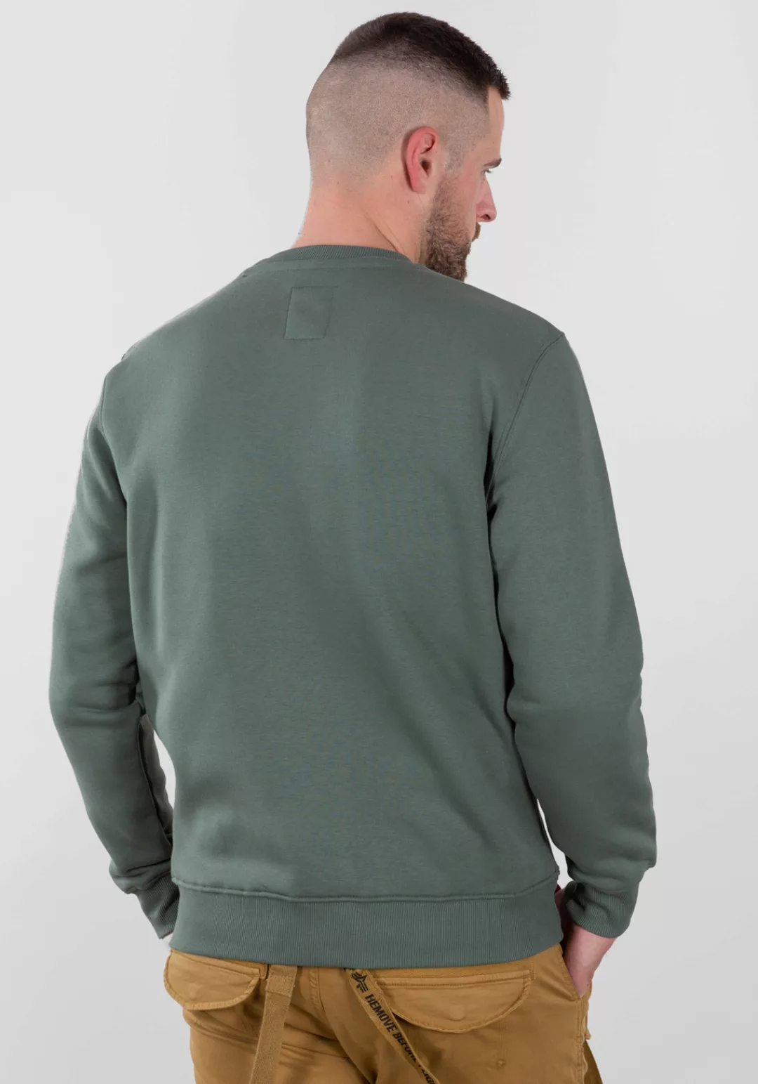 Alpha Industries Sweater "ALPHA INDUSTRIES Men - Sweatshirts Basic Sweater günstig online kaufen