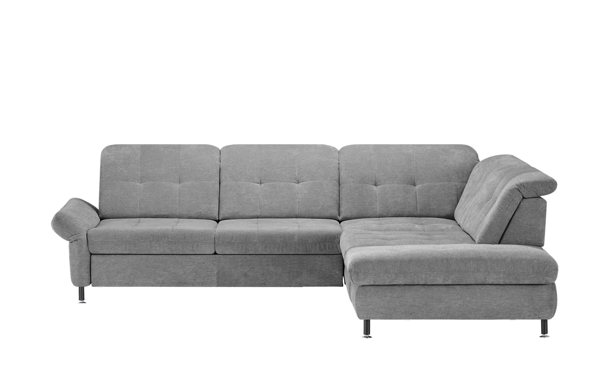 Ecksofa - grau - 296 cm - 85 cm - 260 cm - Polstermöbel > Sofas > Ecksofas günstig online kaufen