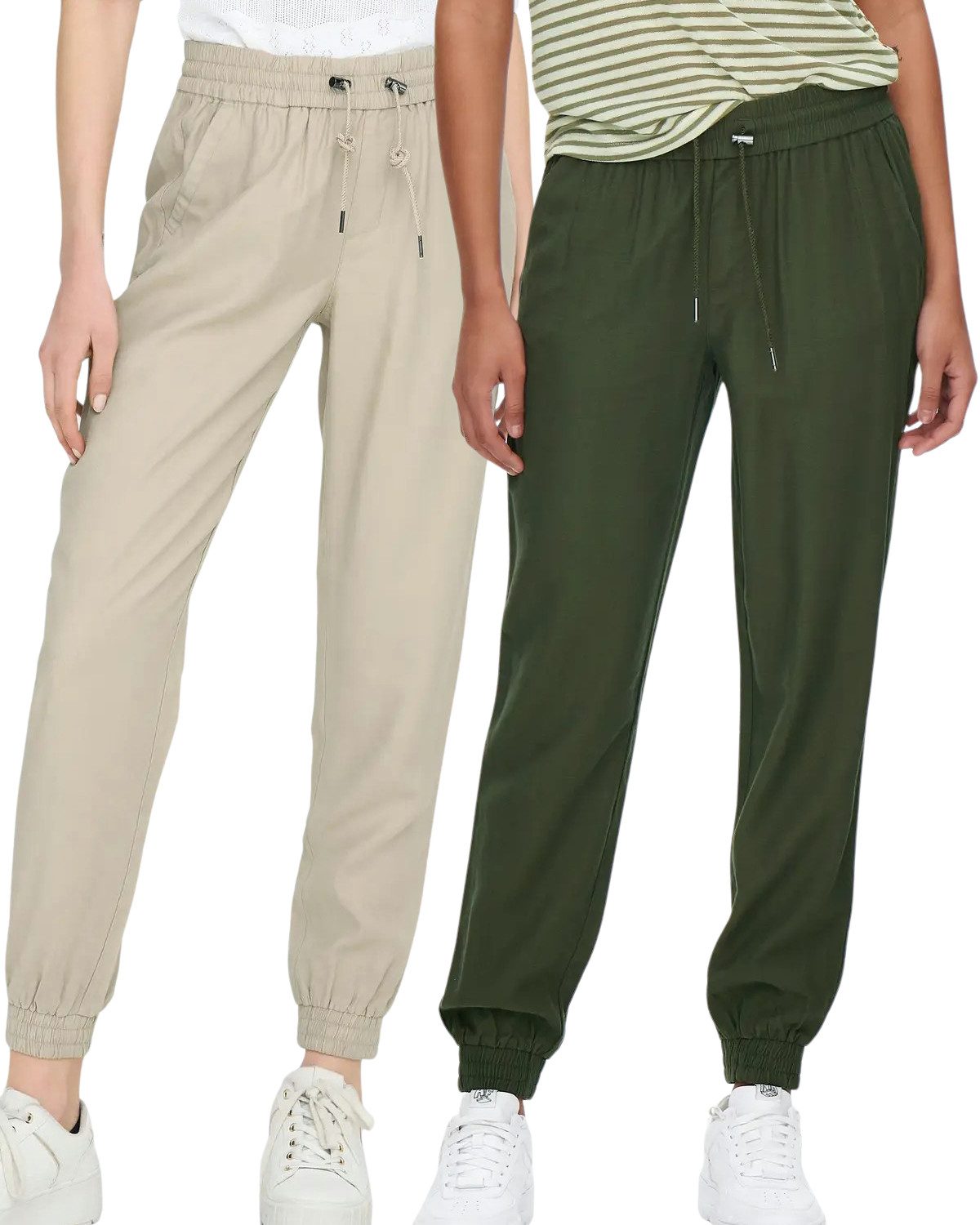 ONLY Schlupfhose Damen Pull-UP Hose im günstig online kaufen