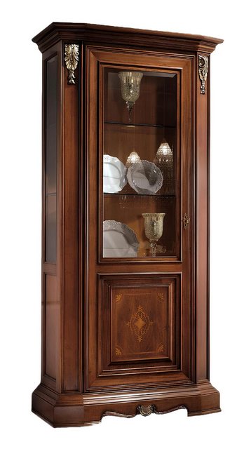 Xlmoebel Vitrine Wohnzimmer-Vitrinenschränke Anrichte Klassisch Neu (Vitrin günstig online kaufen