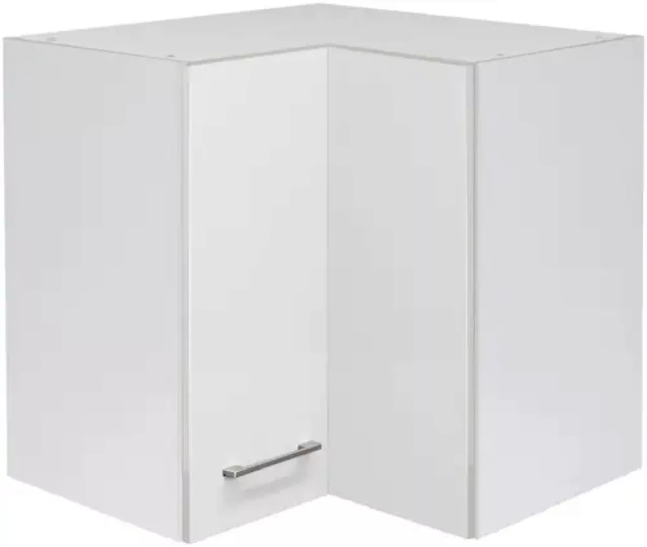 Flex-Well Exclusiv Eck-Hängeschrank Joelina 60 x 60 cm Weiß günstig online kaufen