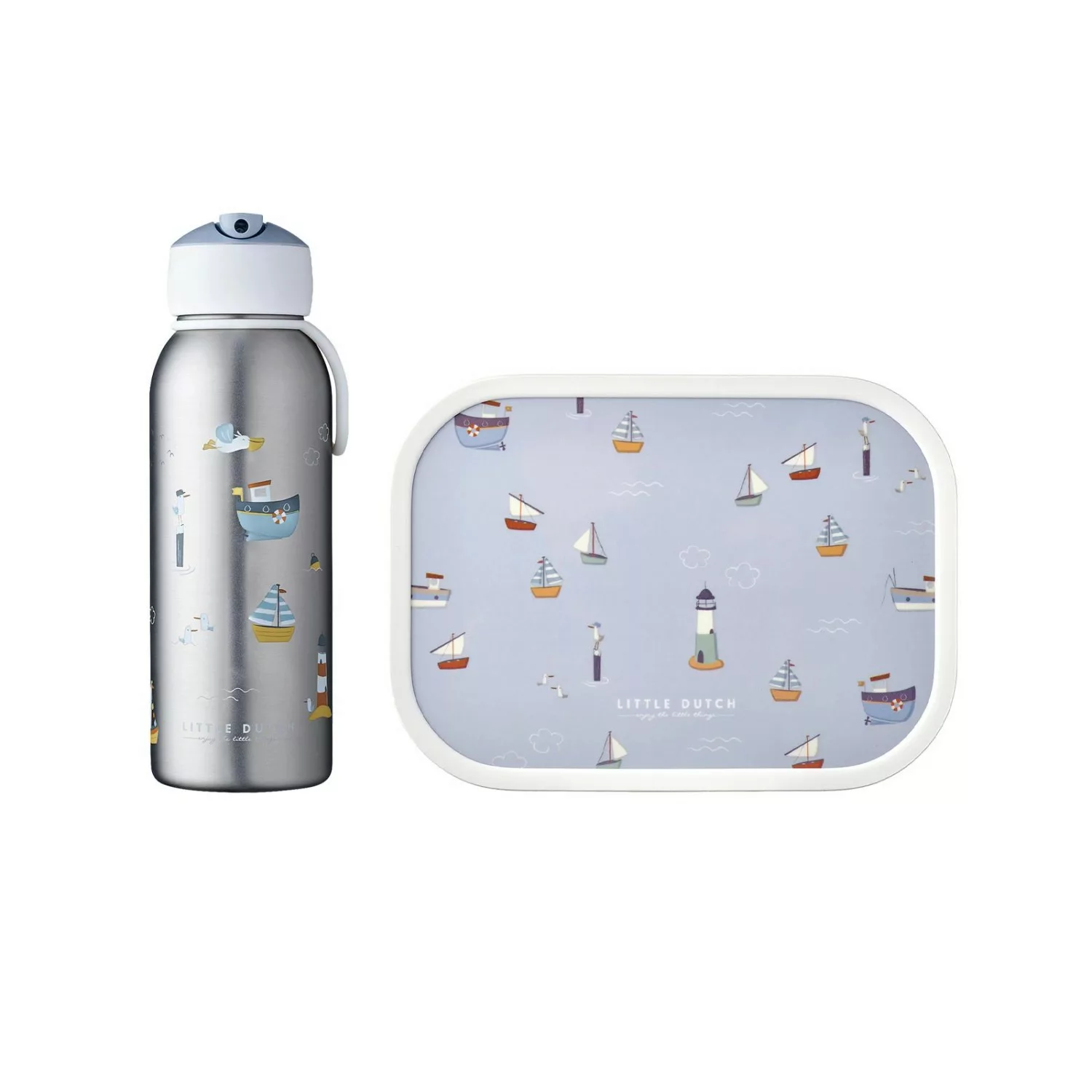 Mepal Campus Lunchset 2-teilig aus Thermoflasche und Brotdose Sailors Bay günstig online kaufen