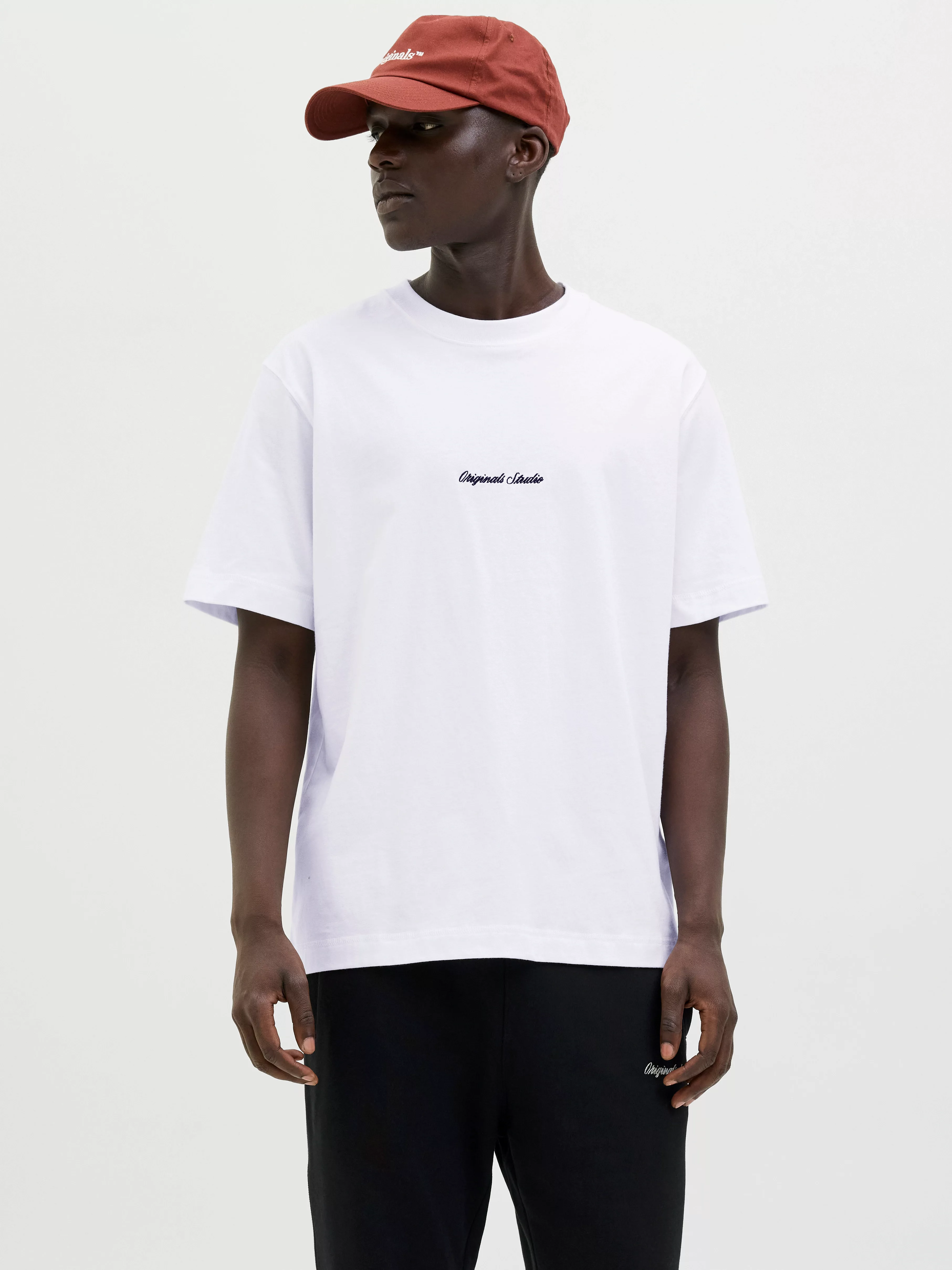 Jack & Jones Kurzarmshirt "JORNORREBRO EMB TEE SS CREW NECK NOOS" günstig online kaufen