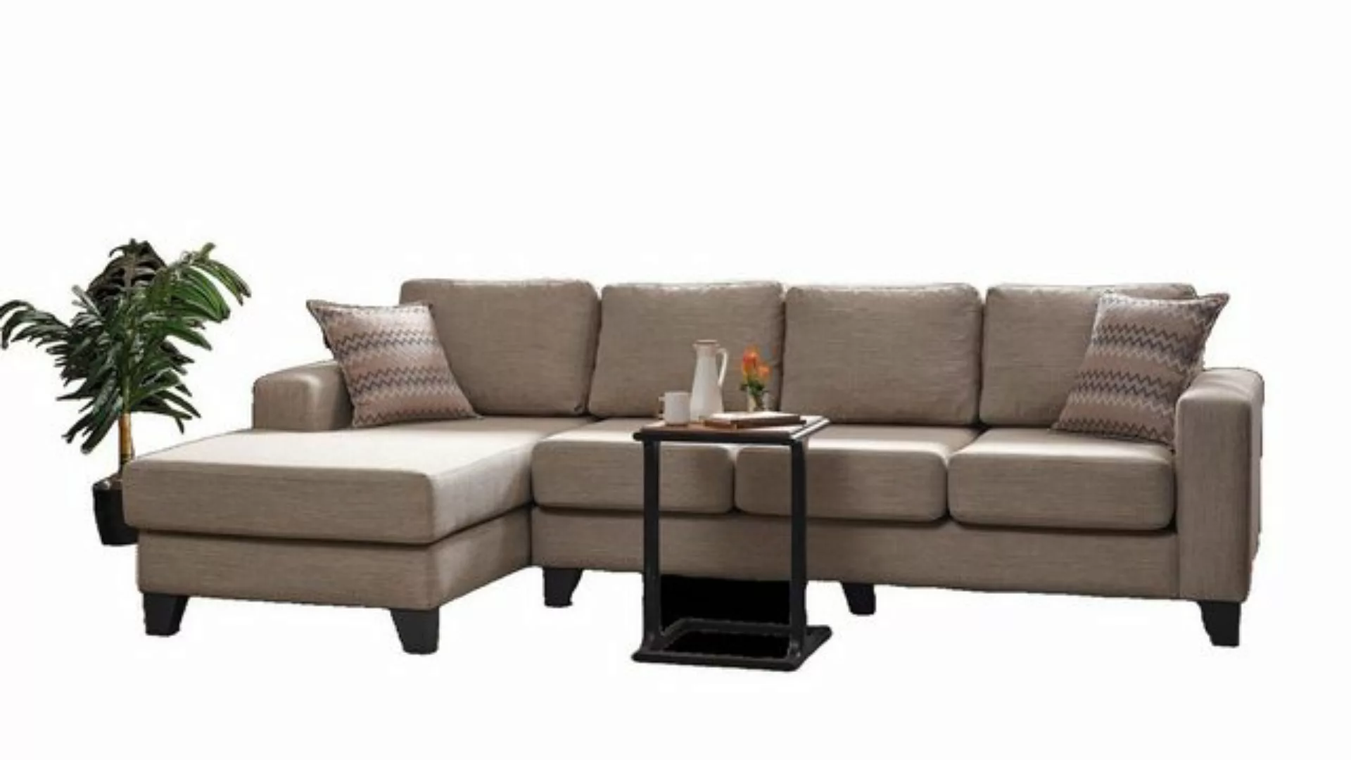 JVmoebel Ecksofa Wohnlandschaft Ecksofa L-Form Couch Sitz Polster Sofa Luxu günstig online kaufen