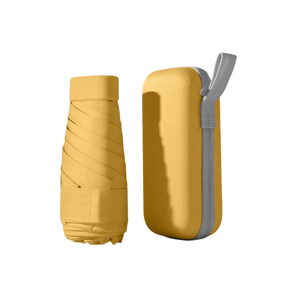 Coonoor Taschenregenschirm Mini-Regenschirm UV-Schutz,kleiner Taschenschirm günstig online kaufen