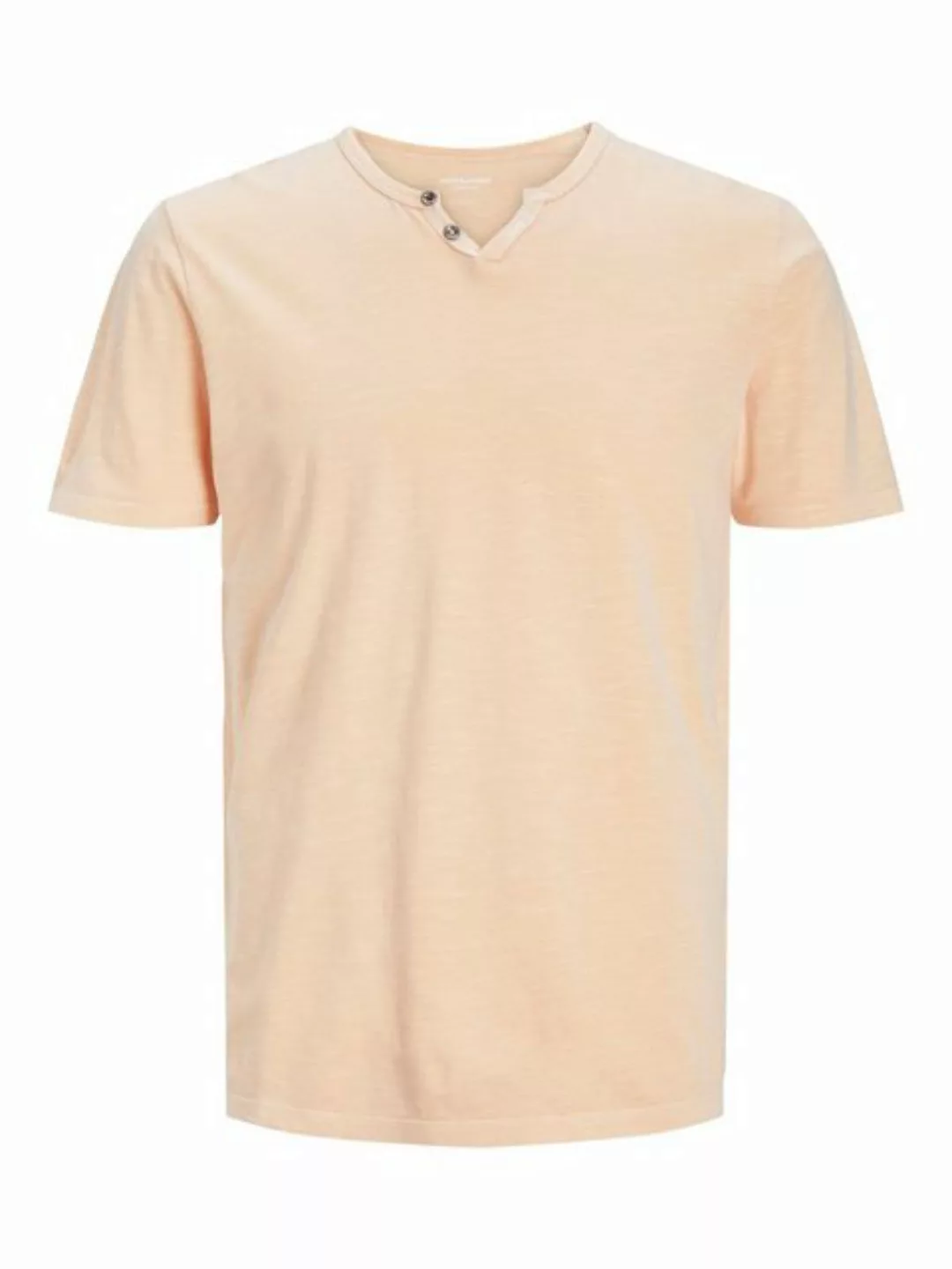 Jack & Jones T-Shirt JJESPLIT NECK TEE SS NOOS mit V-Ausschnitt günstig online kaufen