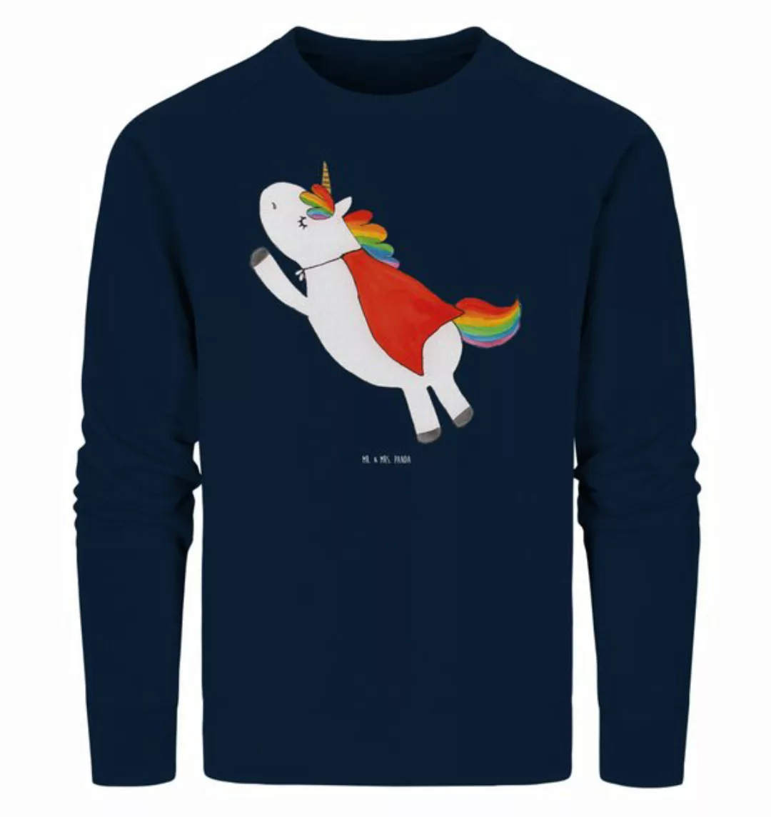 Mr. & Mrs. Panda Longpullover Größe L Einhorn Geburtstag - French Navy - Ge günstig online kaufen