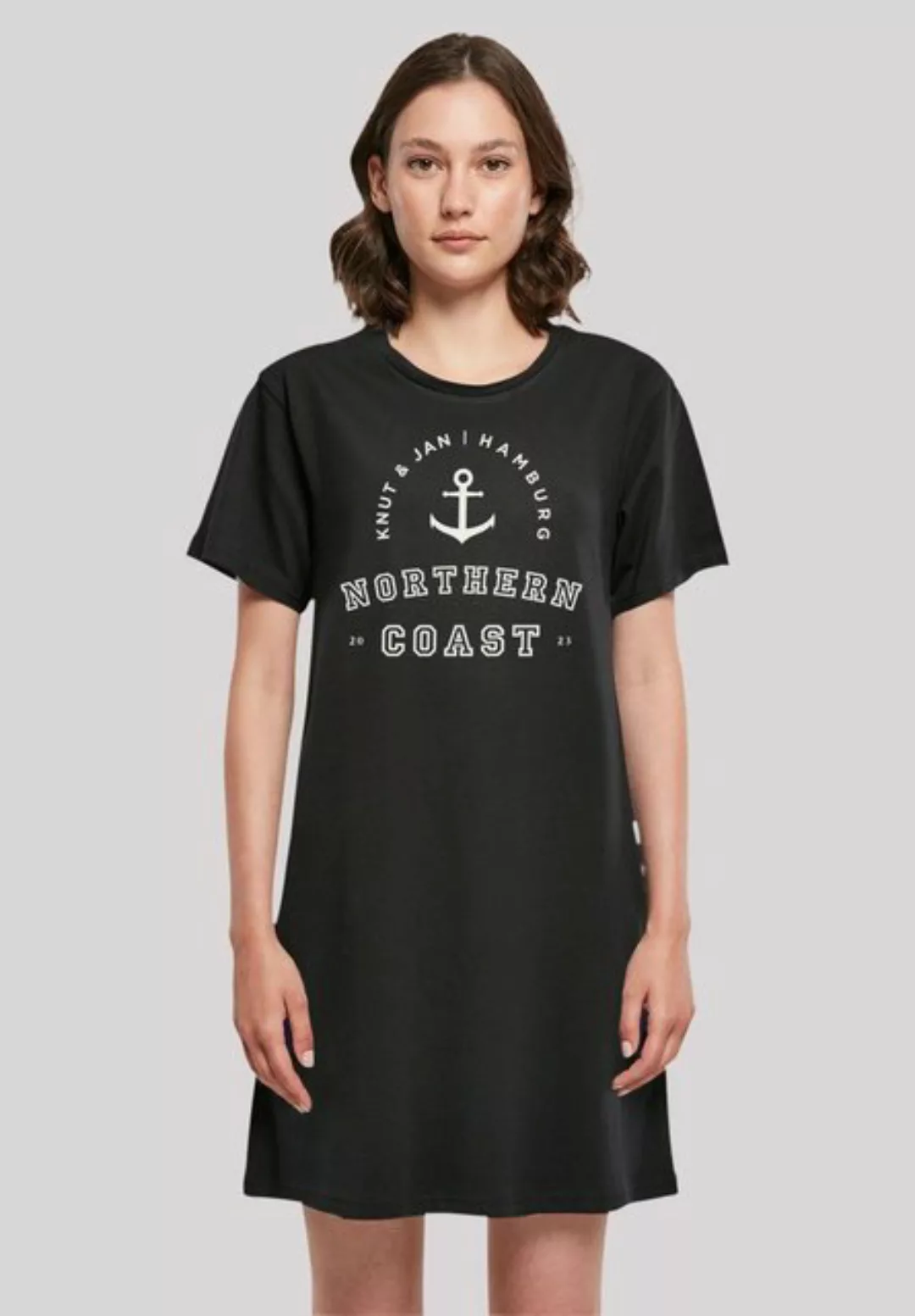 F4NT4STIC Shirtkleid Northern Coast Nordsee Knut & Jan Hamburg Print günstig online kaufen