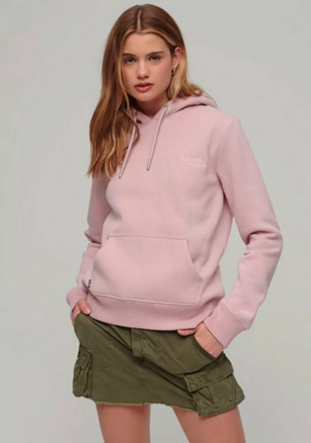 Superdry Kapuzensweatshirt ESSENTIAL LOGO HOODIE günstig online kaufen