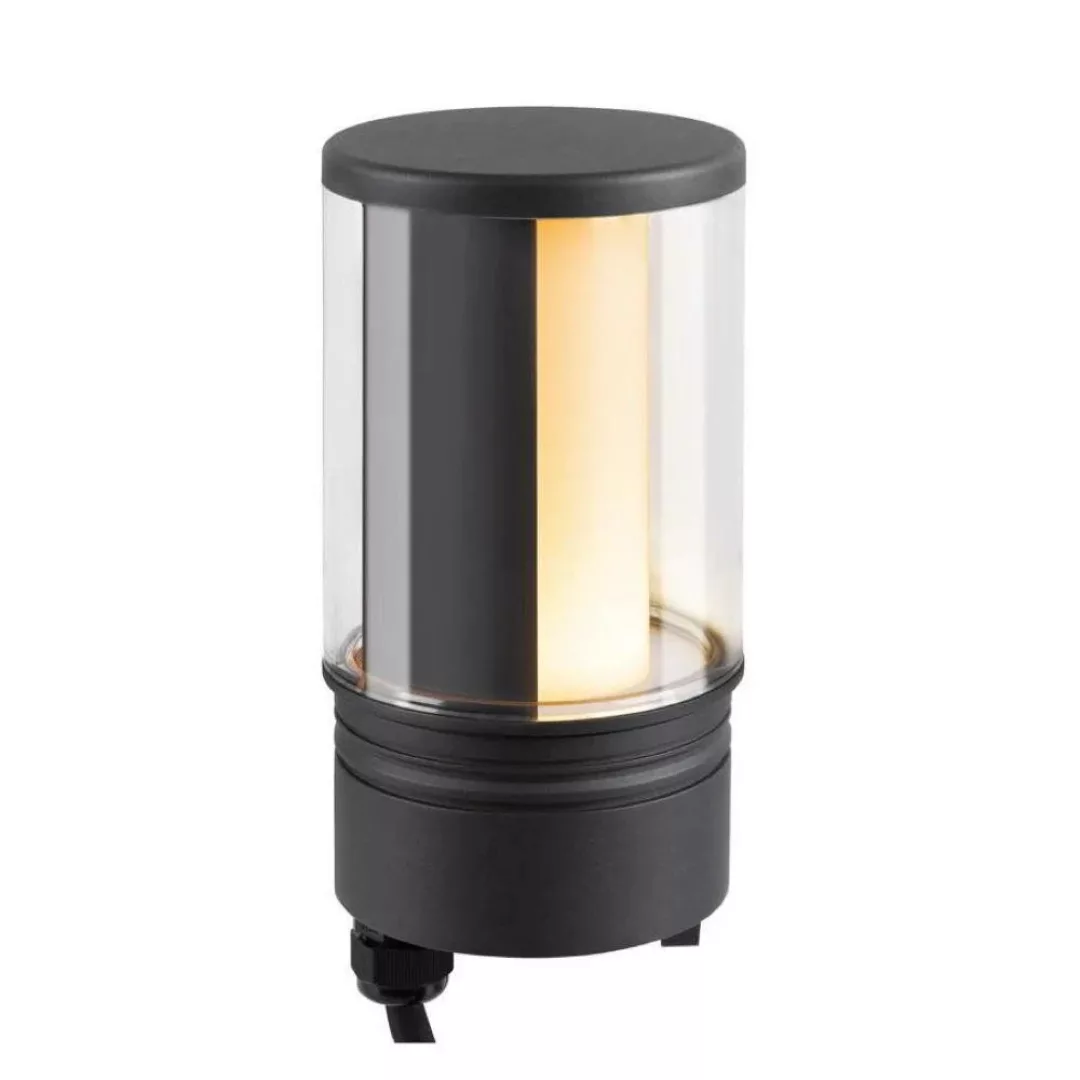 LED Leuchtenkopf M-Pol M in Anthrazit 11W 460lm IP65 günstig online kaufen