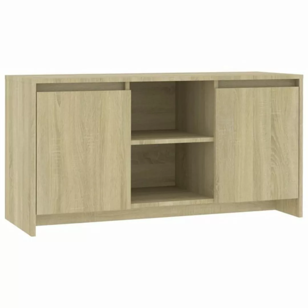 furnicato TV-Schrank Sonoma-Eiche 102x37,5x52,5 cm Holzwerkstoff günstig online kaufen