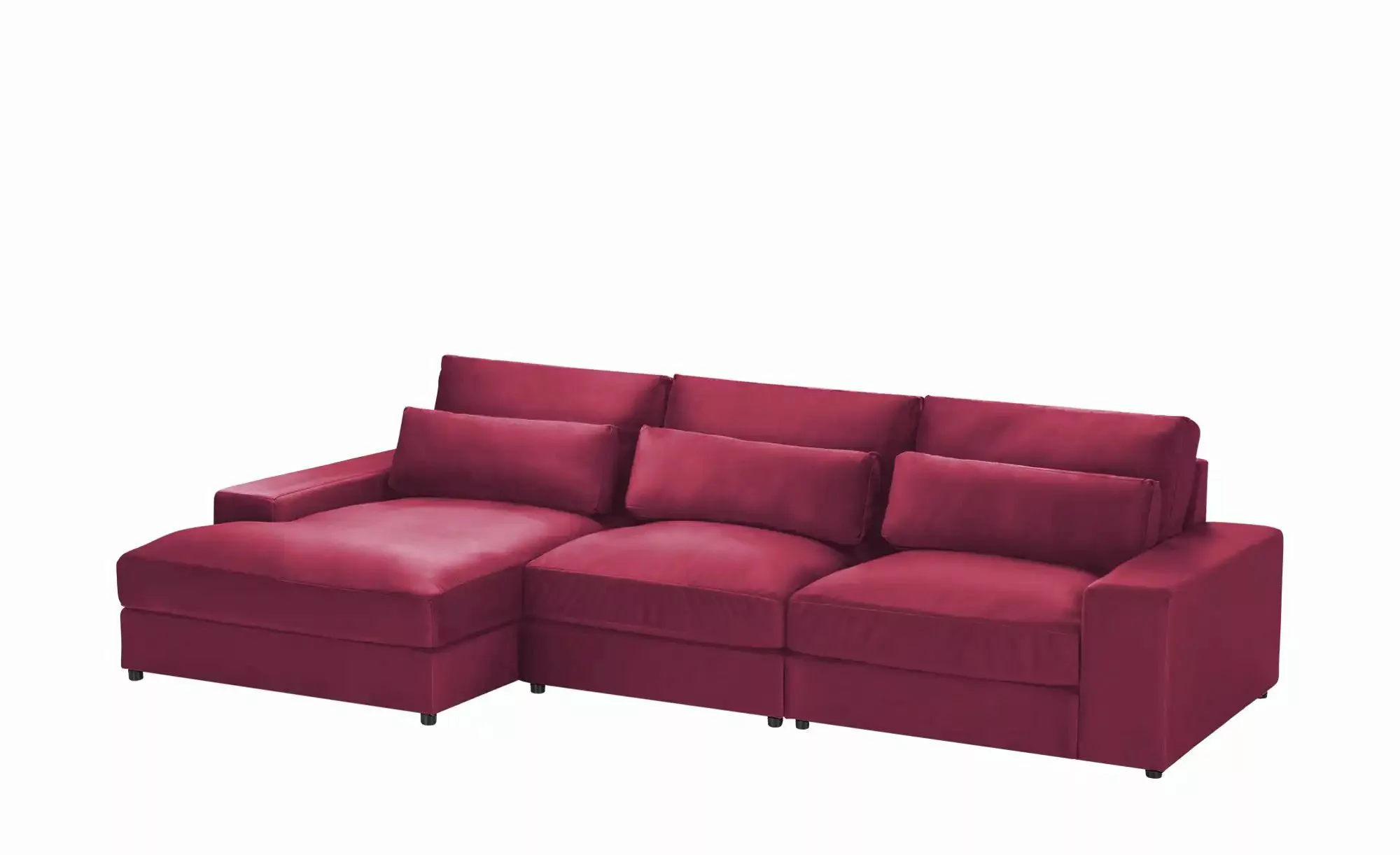 Ecksofa  Branna ¦ rot ¦ Maße (cm): B: 322 H: 88 T: 164.0 Polstermöbel > Sof günstig online kaufen