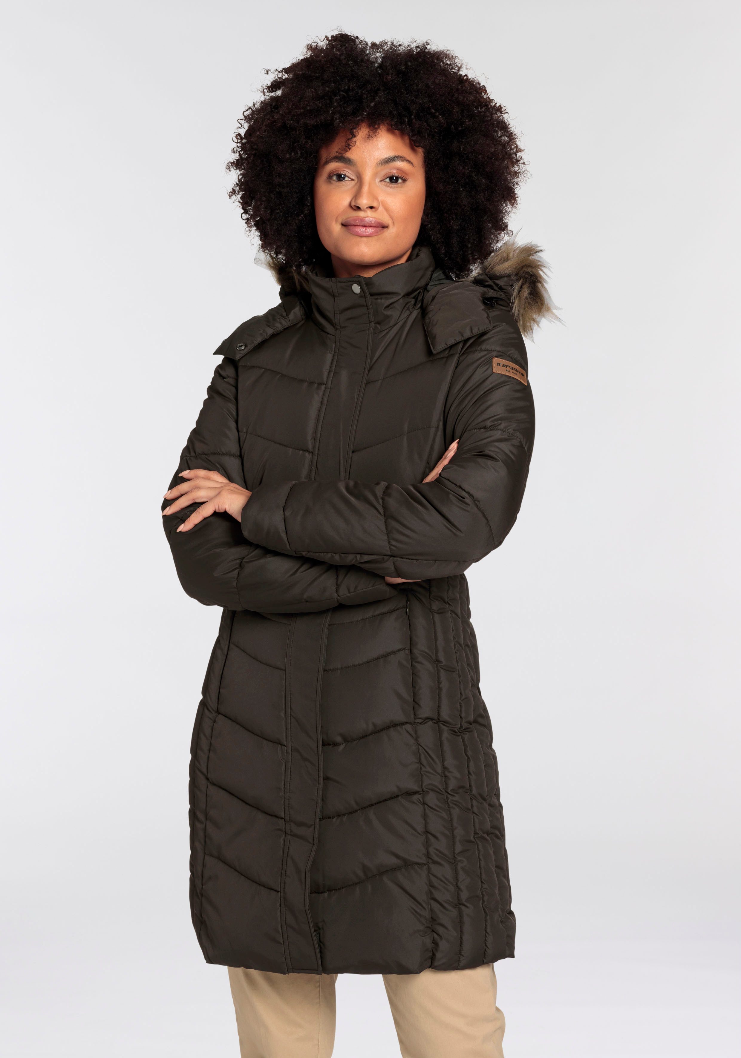 Icepeak Steppmantel PAIVA (1-tlg) Wasserabweisend, Windabweisend günstig online kaufen
