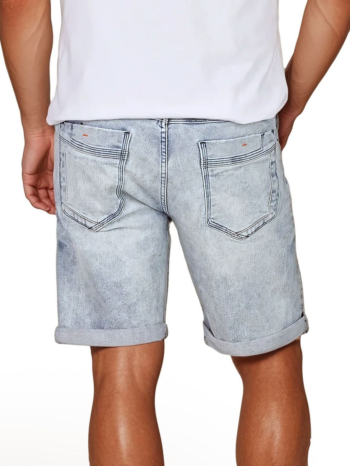 riverso Jeans Shorts Herren Stretch Kurz Regular Fit RIVTom günstig online kaufen