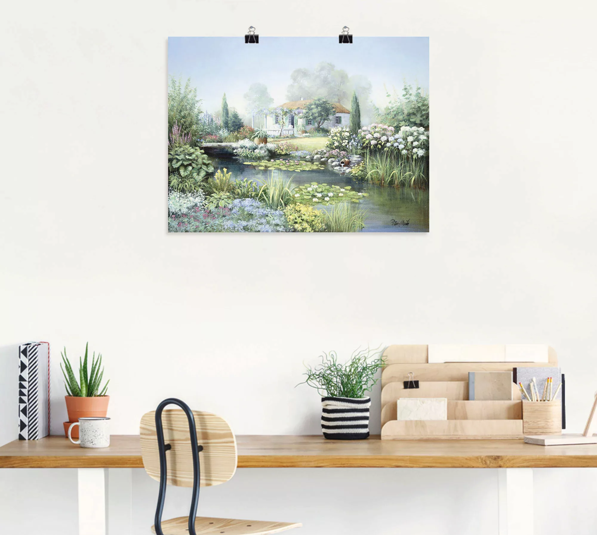Artland Wandbild "Schatzgarten", Garten, (1 St.) günstig online kaufen