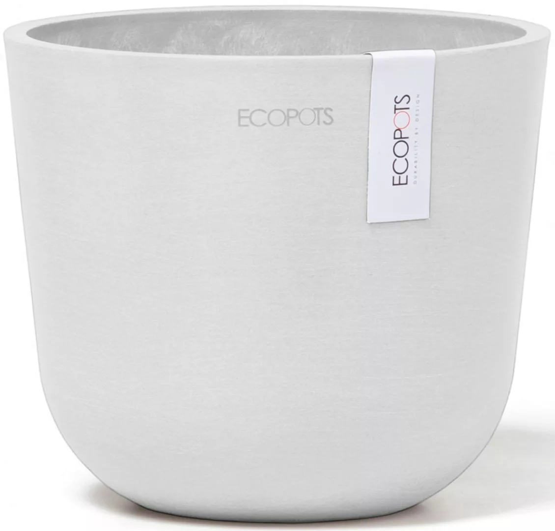 ECOPOTS Blumentopf "Oslo Mini 16 Weiß", für den Innenbereich günstig online kaufen