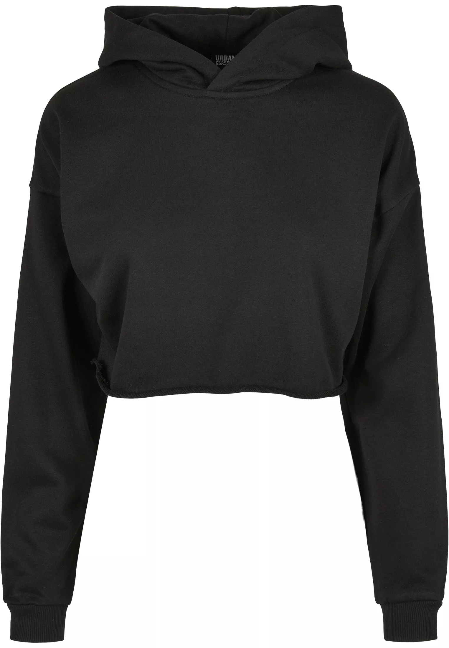 URBAN CLASSICS Rundhalspullover "Urban Classics Damen Ladies Oversized Crop günstig online kaufen