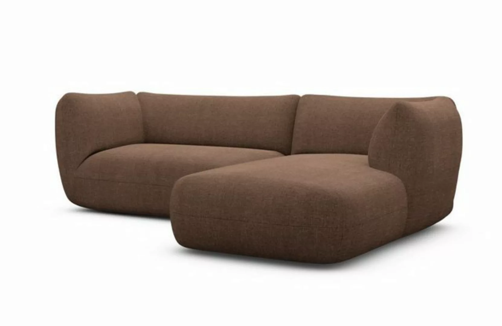 Sofa Dreams Ecksofa Stoff Eckcouch Polstersofa Eck Sofa Madrid L Form kurz, günstig online kaufen