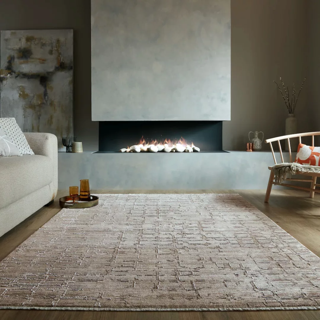 FLAIR RUGS Teppich »Matilda Abstract«, rechteckig, Flor mit Glanzeffekt günstig online kaufen