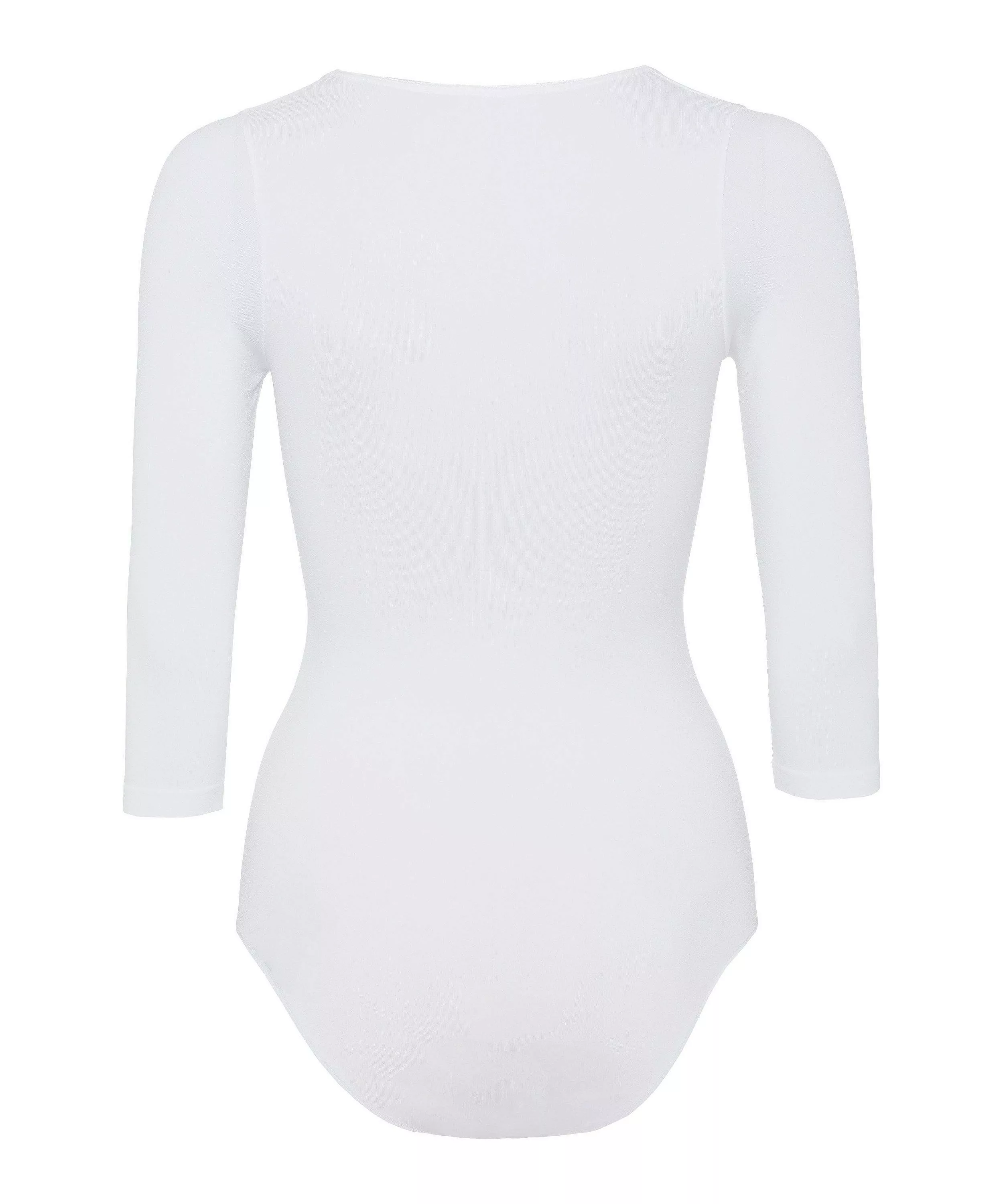 FALKE Fine Cotton Damen Body, S, Weiß, Uni, Baumwolle, 40926-220901 günstig online kaufen