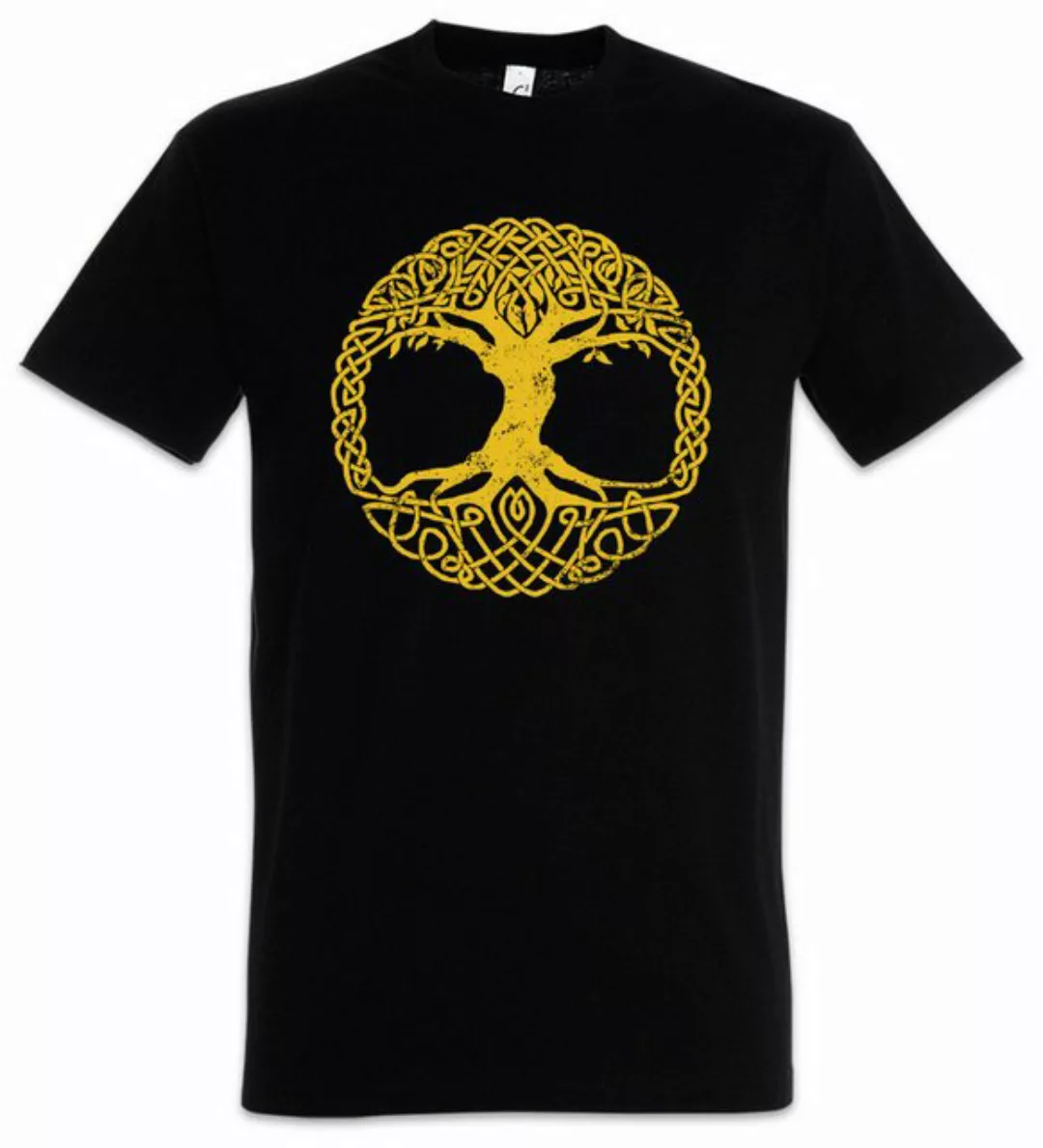 Urban Backwoods Print-Shirt Yggdrasil Tree Logo IV Herren T-Shirt Arsen Tyr günstig online kaufen