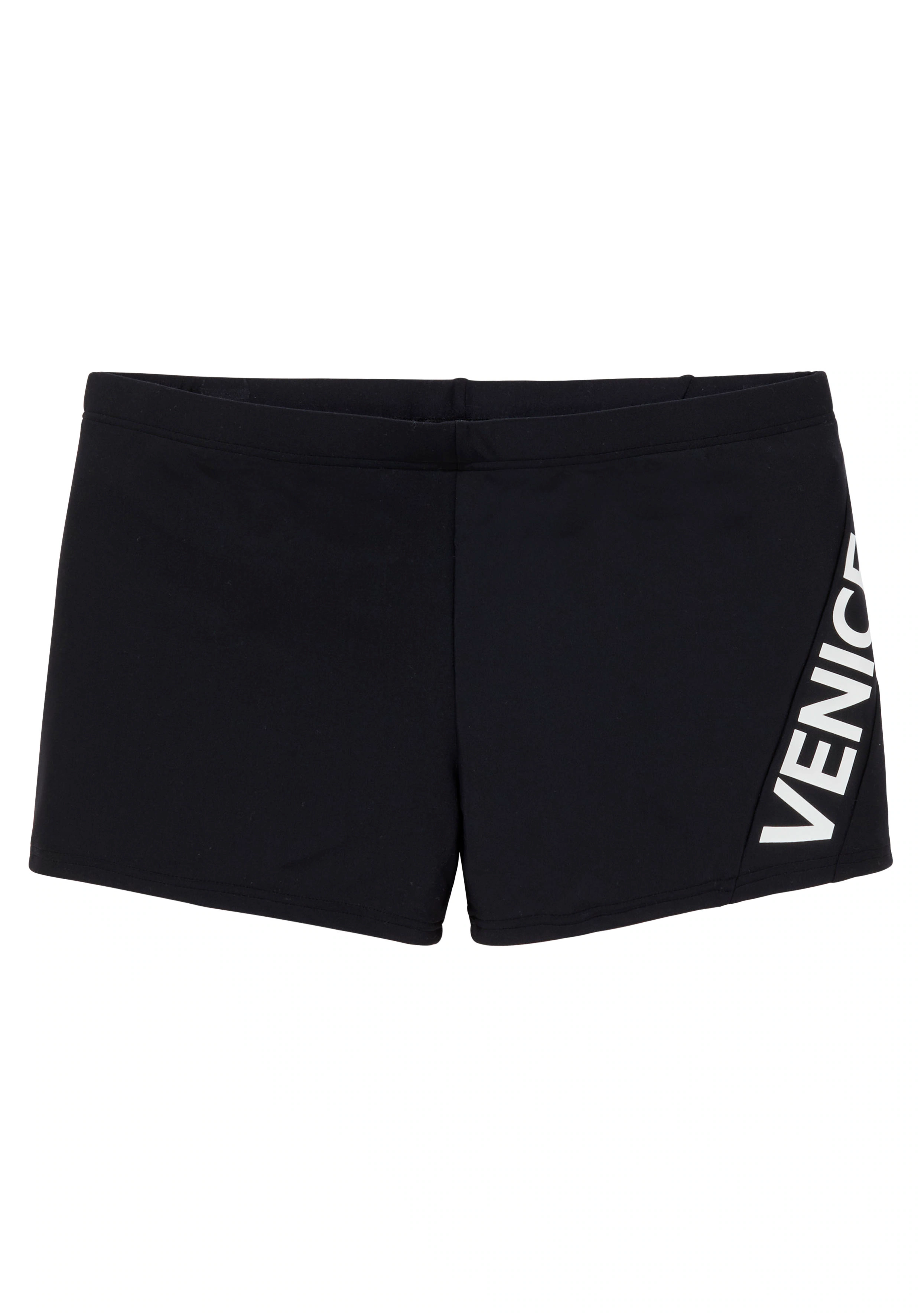 Venice Beach Boxer-Badehose, mit Logo-Schriftzug günstig online kaufen