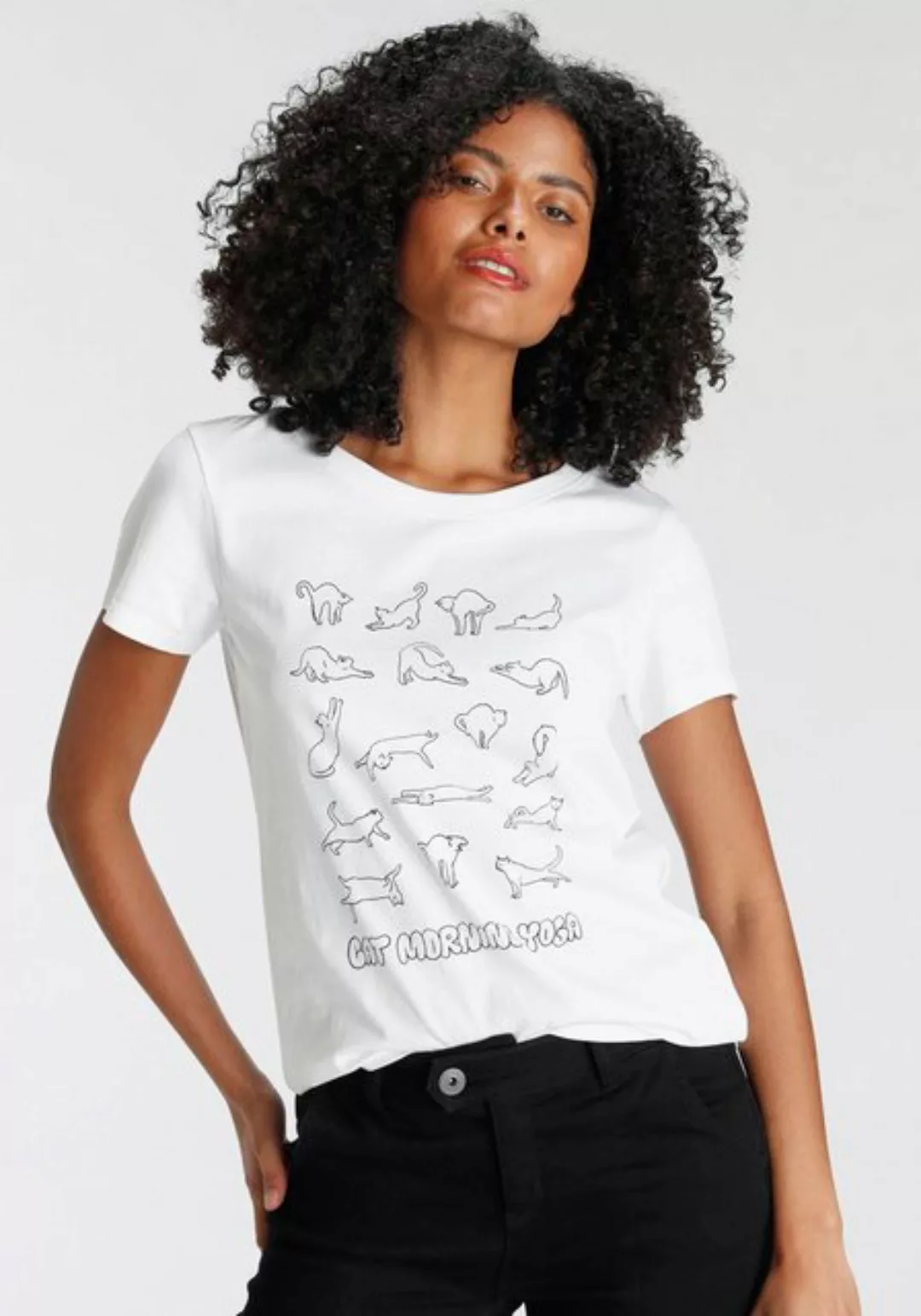 AJC Print-Shirt in verschiedenen modischen Designs günstig online kaufen