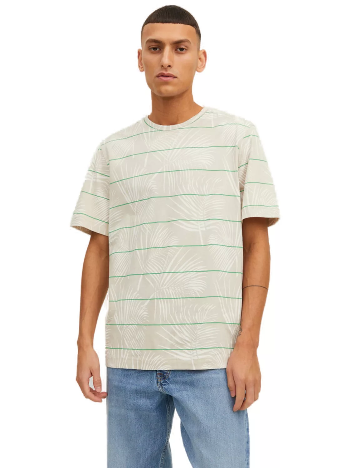 Jack & Jones T-Shirt JORPALMA (1-tlg) aus Baumwolle günstig online kaufen