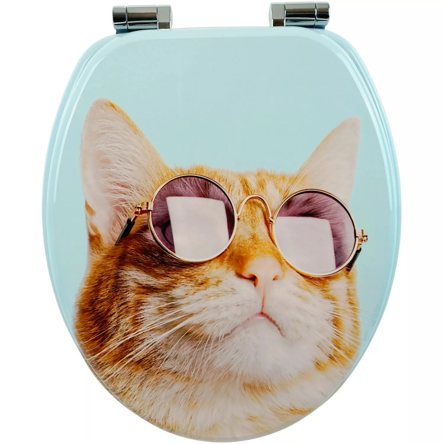 Sanfino WC-Sitz Holz Cool Cat mit Absenkautomatik günstig online kaufen
