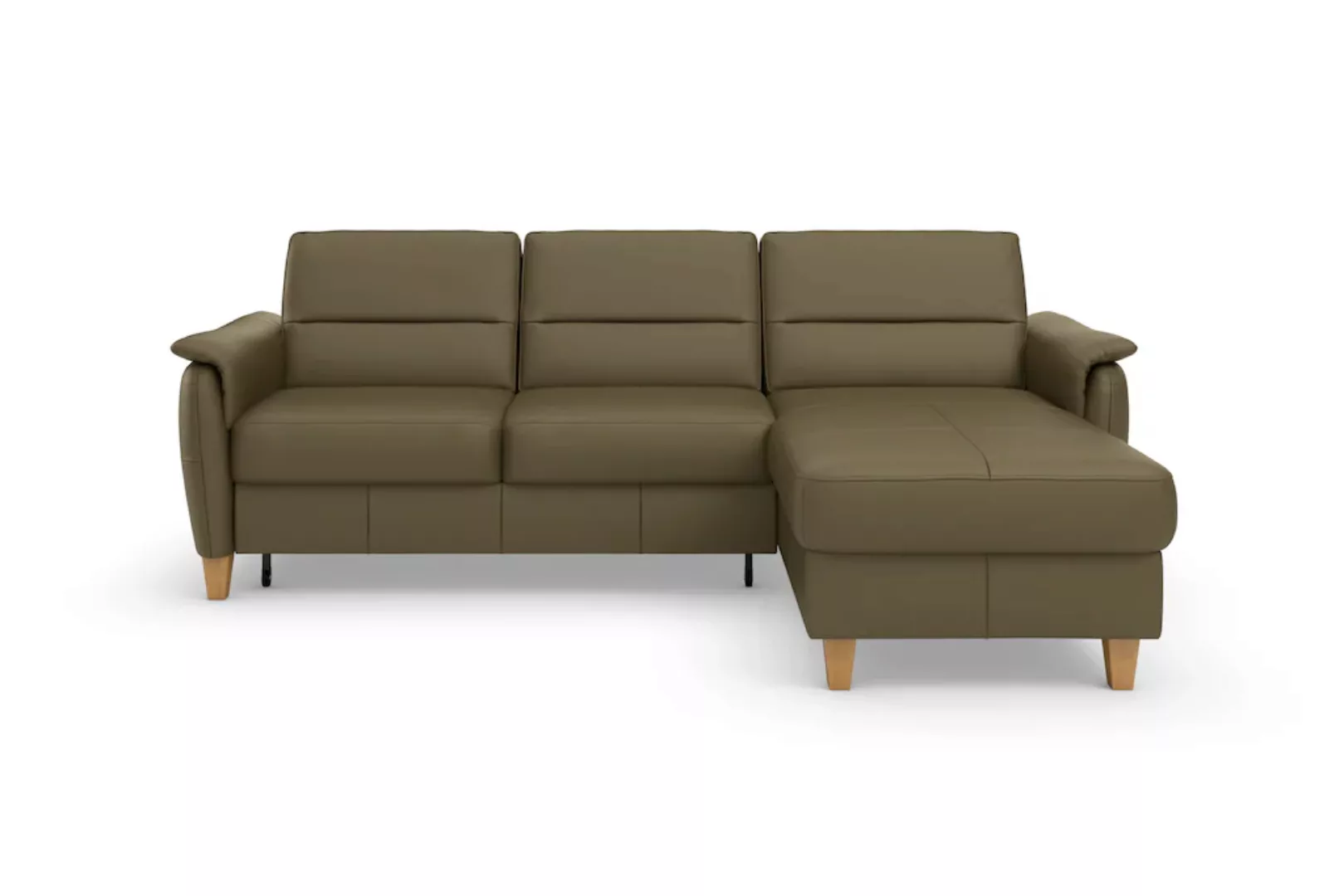 Home affaire Ecksofa "Palmera L-Form", Federkern, wahlweise mit Bettfunktio günstig online kaufen