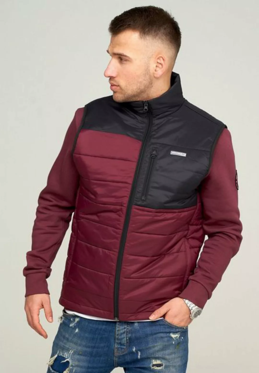 Jack & Jones Steppweste JCOINFINITY VEST Leichte Steppweste mit Kragen und günstig online kaufen