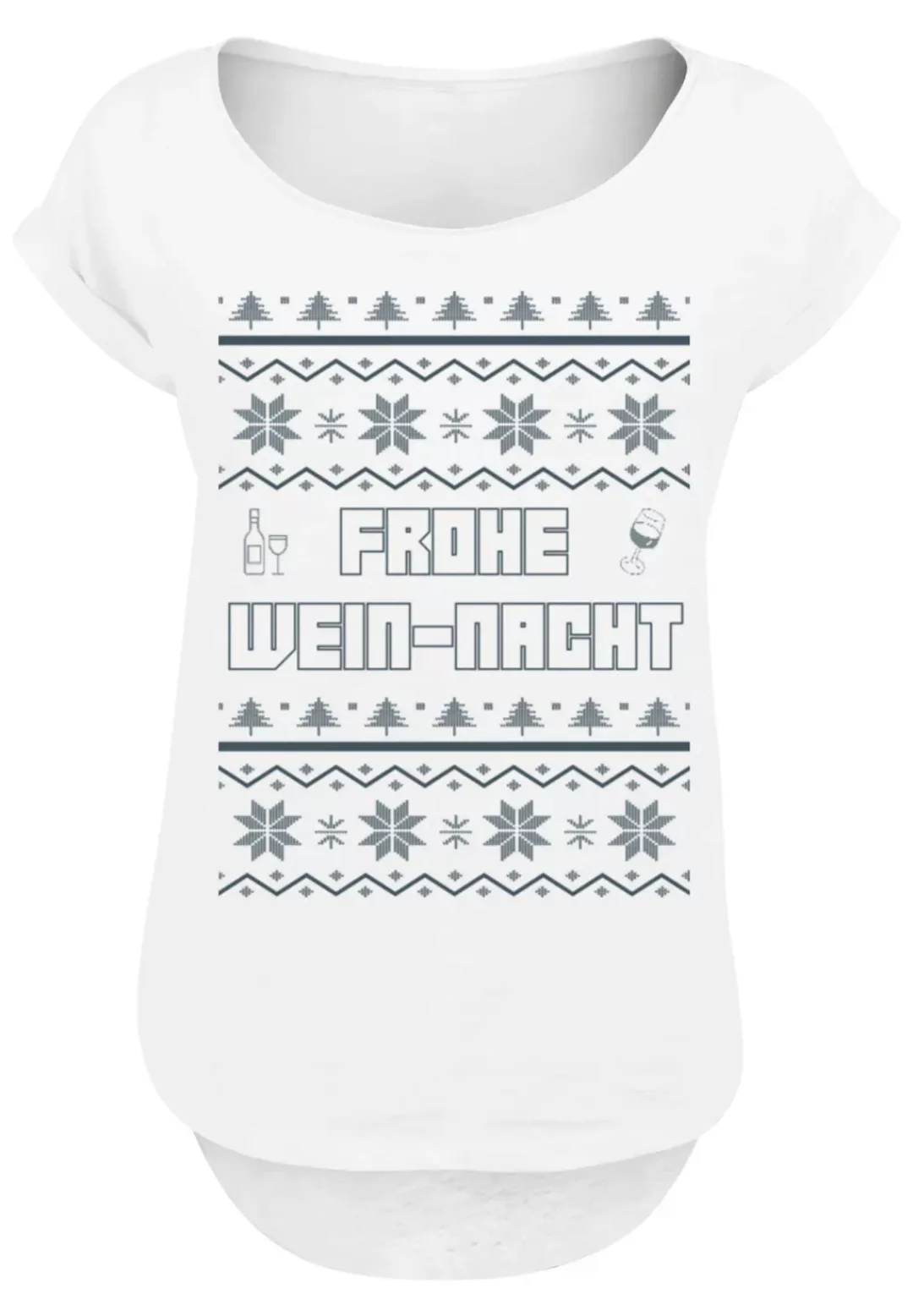 F4NT4STIC T-Shirt "Frohe Wein-Nacht", Print günstig online kaufen