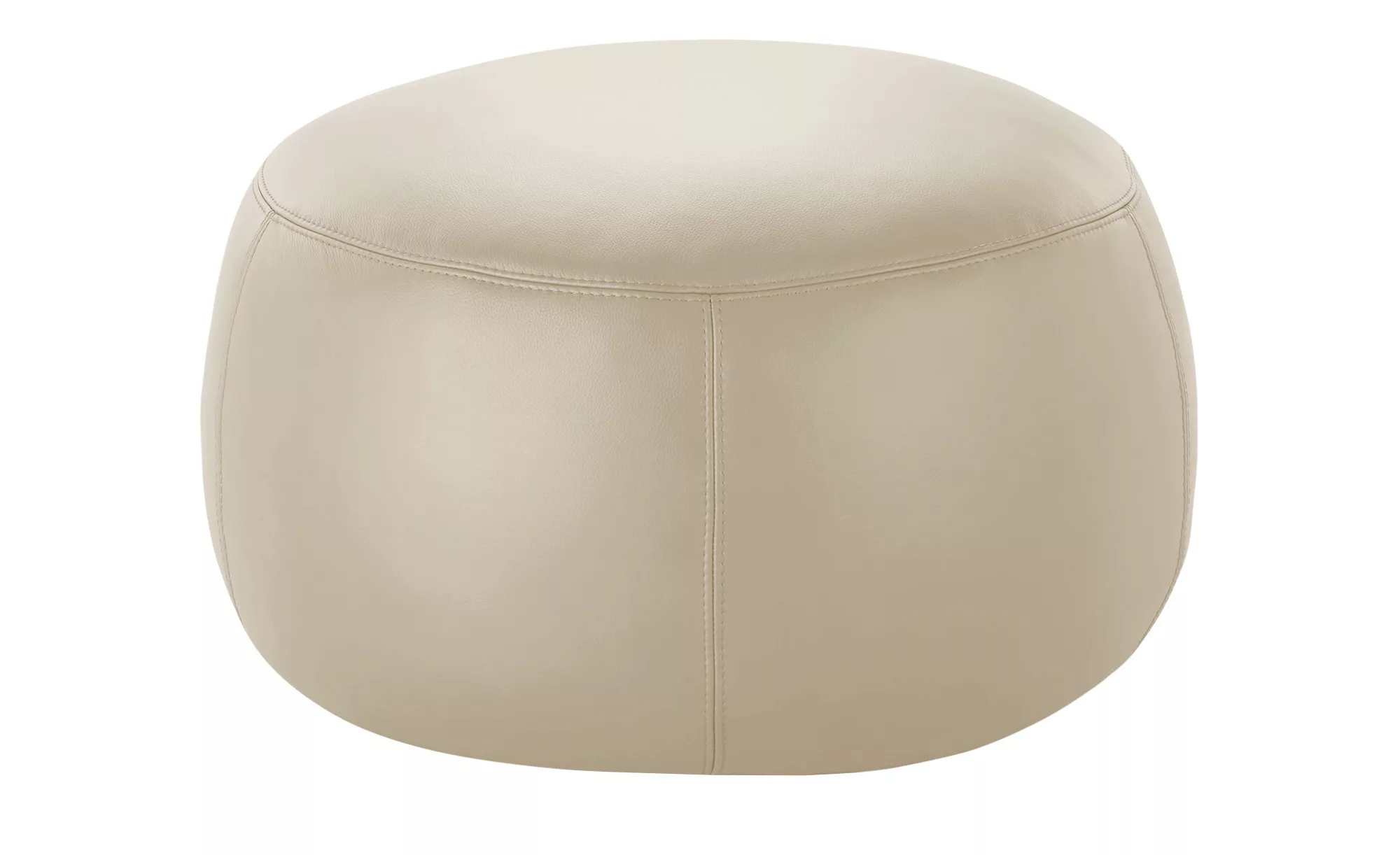 Max Schelling Hocker  Zenit ¦ creme ¦ Maße (cm): H: 40  Ø: 60 Polstermöbel günstig online kaufen