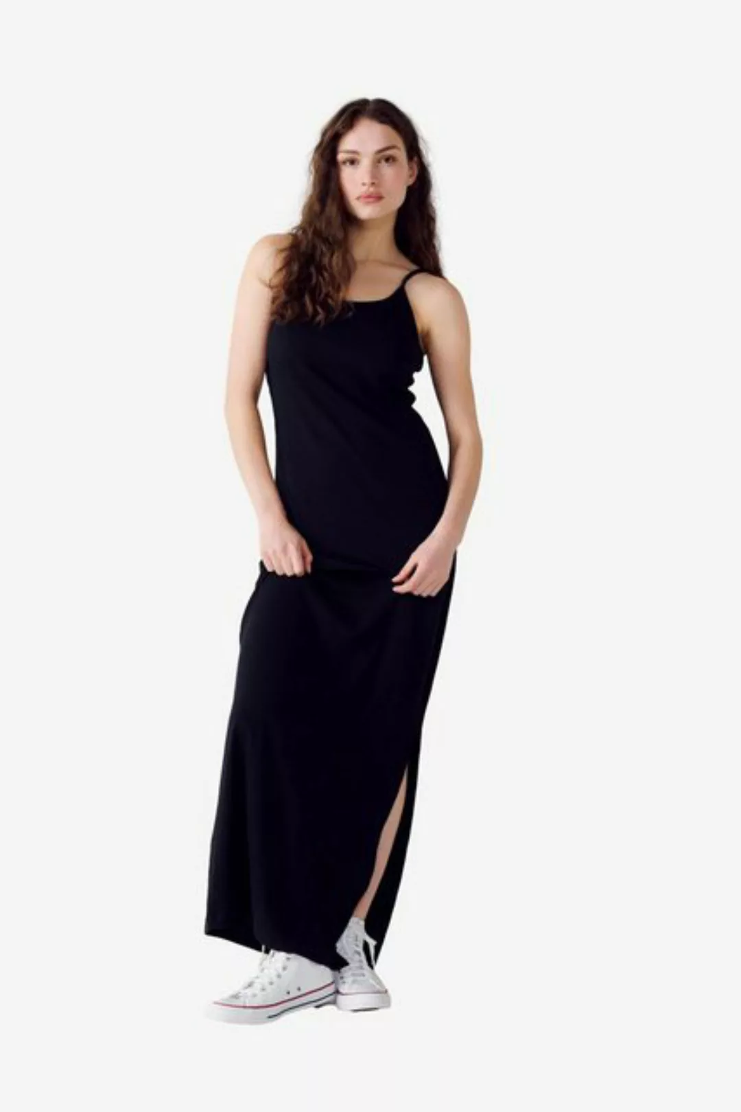 Next Maxikleid Geripptes Bodycon-Kleid in Maxilänge (1-tlg) günstig online kaufen