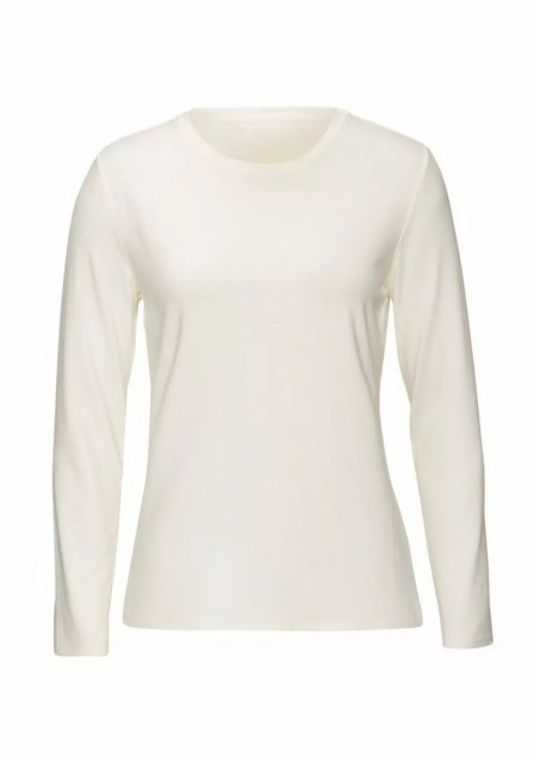 LASCANA Langarmshirt aus weichem Viskose-Stretch (2er-Pack) günstig online kaufen