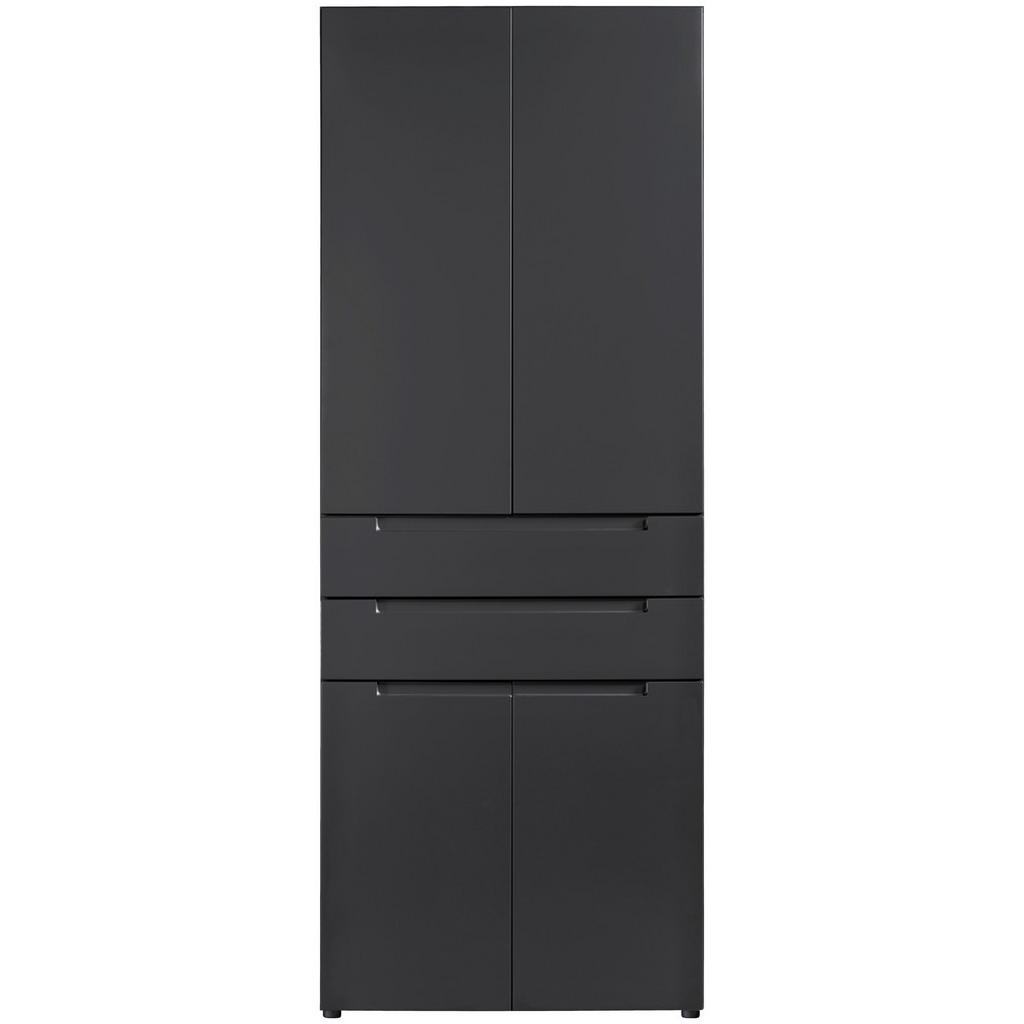 Mehrzweckschrank Mailand 63 anthrazit B/H/T: ca. 80x218x35 cm günstig online kaufen