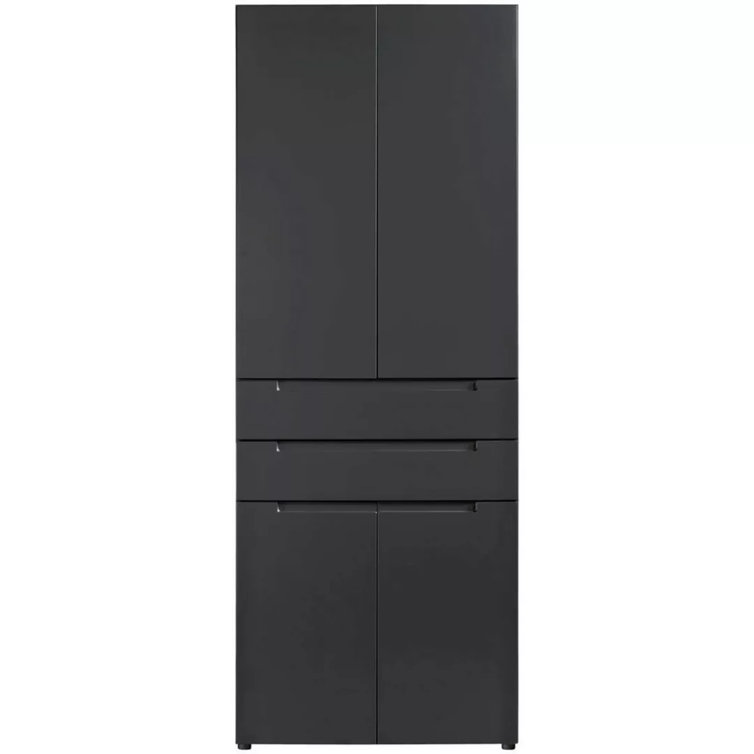 Mehrzweckschrank Mailand 63 anthrazit B/H/T: ca. 80x218x35 cm günstig online kaufen