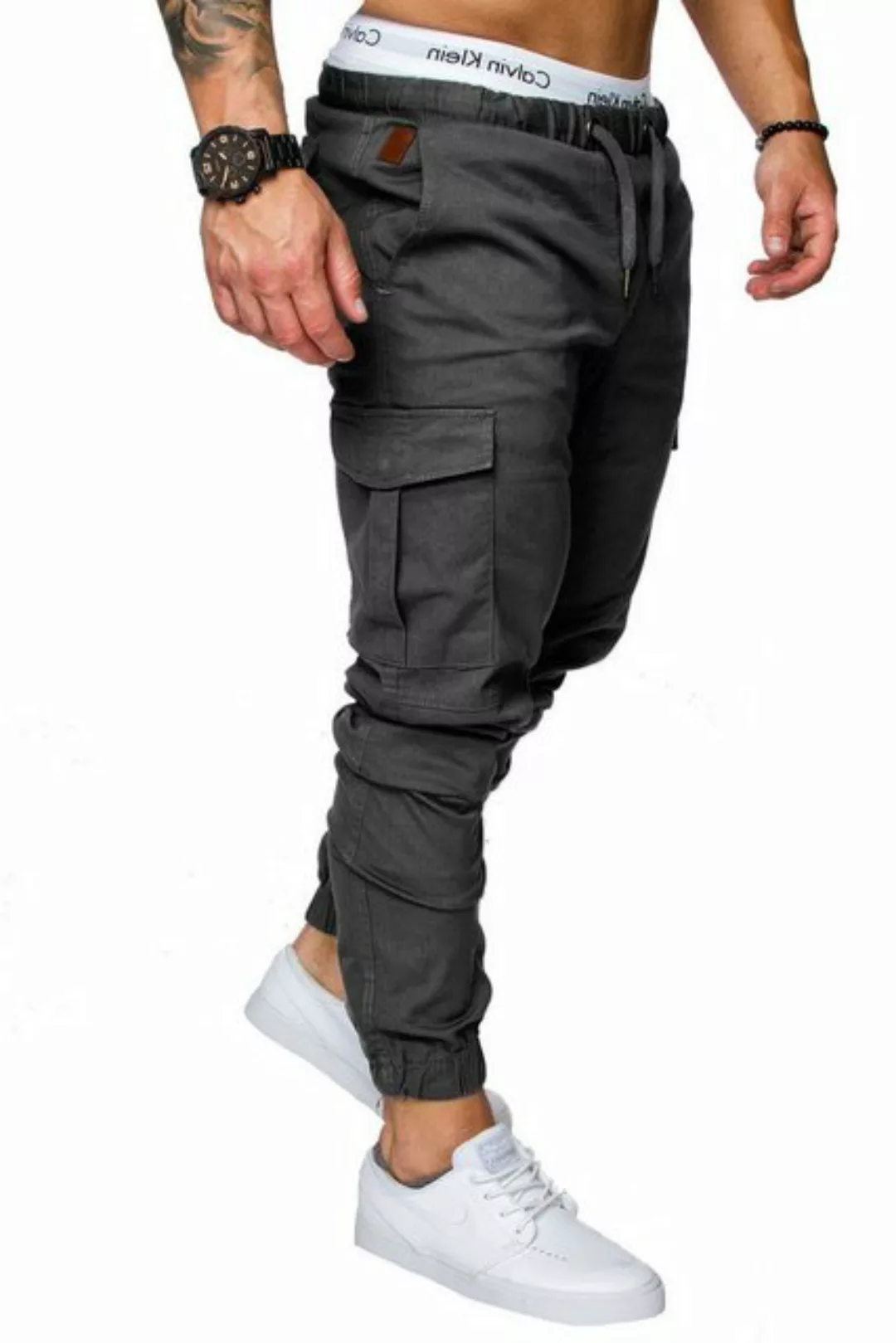 REPUBLIX Cargohose VINCE Herren Jogger Chino Hose Jeans günstig online kaufen
