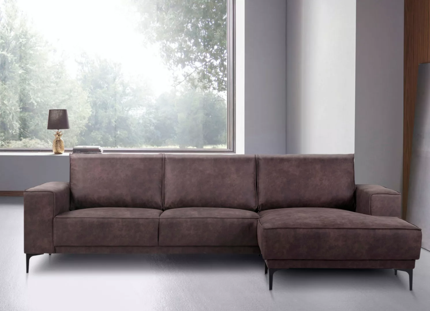 Places of Style Ecksofa "OLAND 280 cm", im zeitlosem Design und hochwertige günstig online kaufen