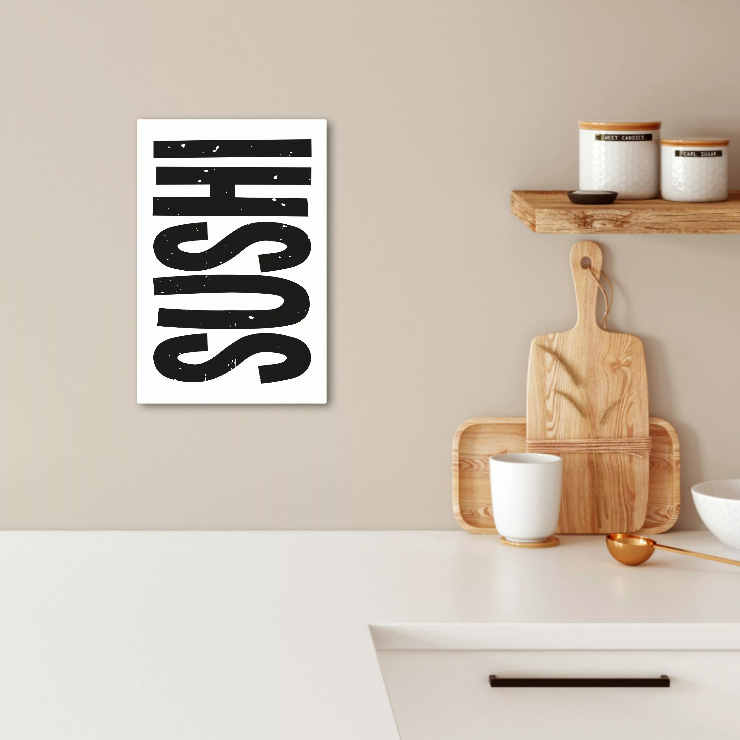 OneMillionCanvasses® Leinwandbild Japandi - Sushi - günstig online kaufen