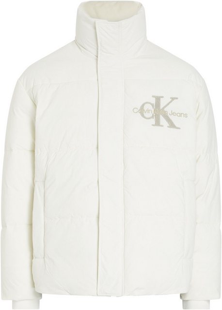 Calvin Klein Jeans Outdoorjacke CHENILLE PUFFER mit Logopatch günstig online kaufen