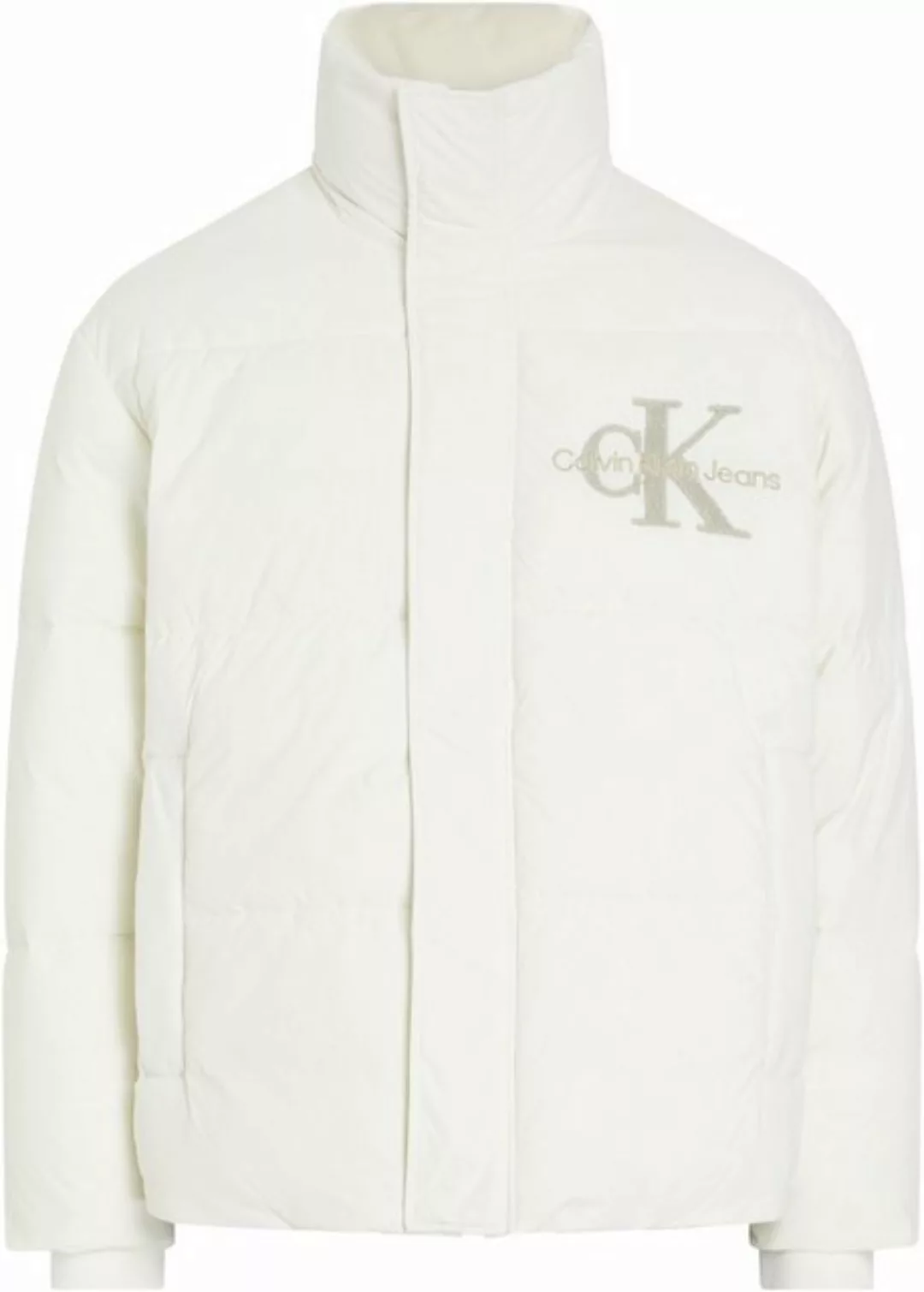 Calvin Klein Jeans Outdoorjacke CHENILLE PUFFER mit Logopatch günstig online kaufen