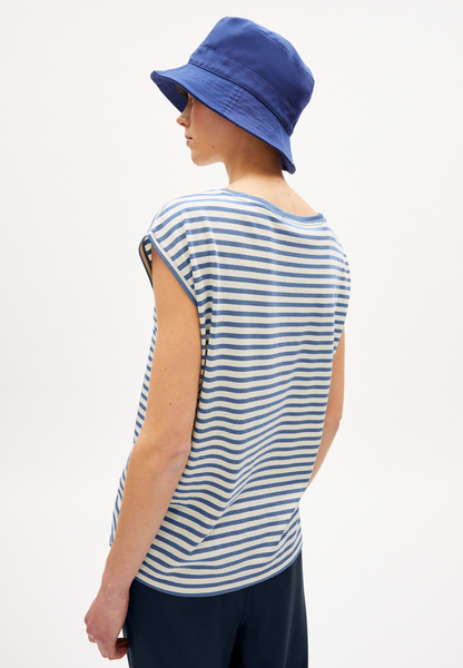 Jilaa Stripes - Damen T-shirt Aus Tencel Lyocell Mix günstig online kaufen
