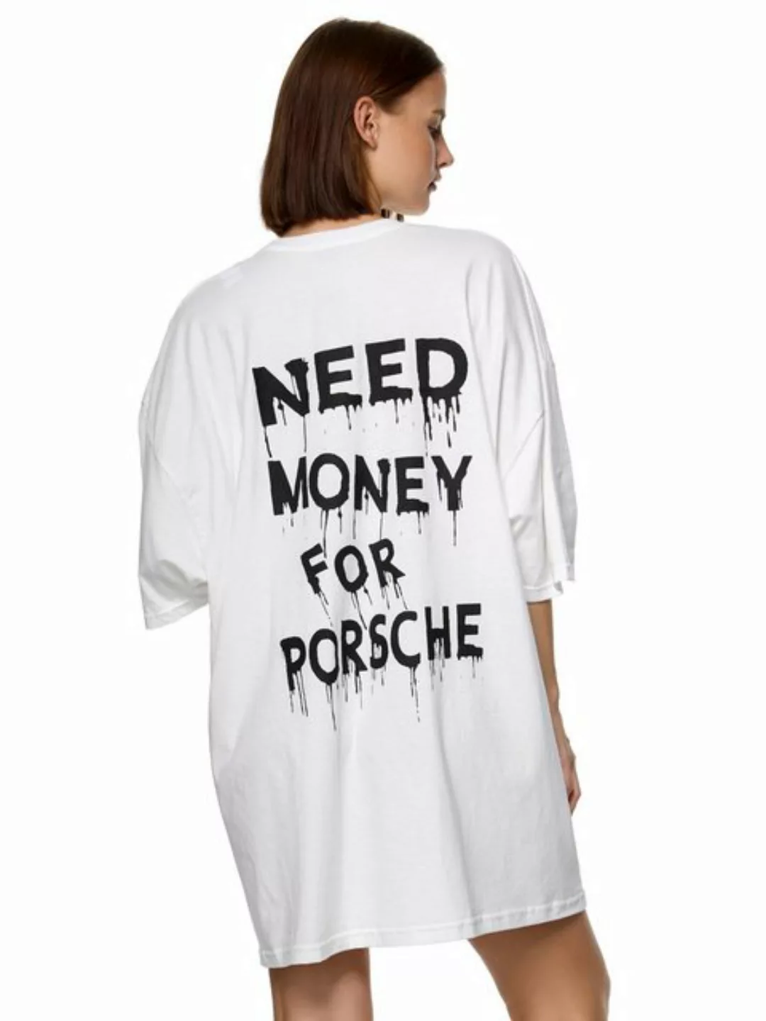 Worldclassca T-Shirt Worldclassca Oversized Print T-Shirt lang Tee Sommer O günstig online kaufen