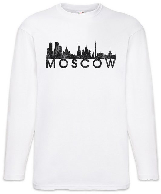 Urban Backwoods Langarmshirt Skyline Moscow Langarm T-Shirt Stadt City Mosk günstig online kaufen