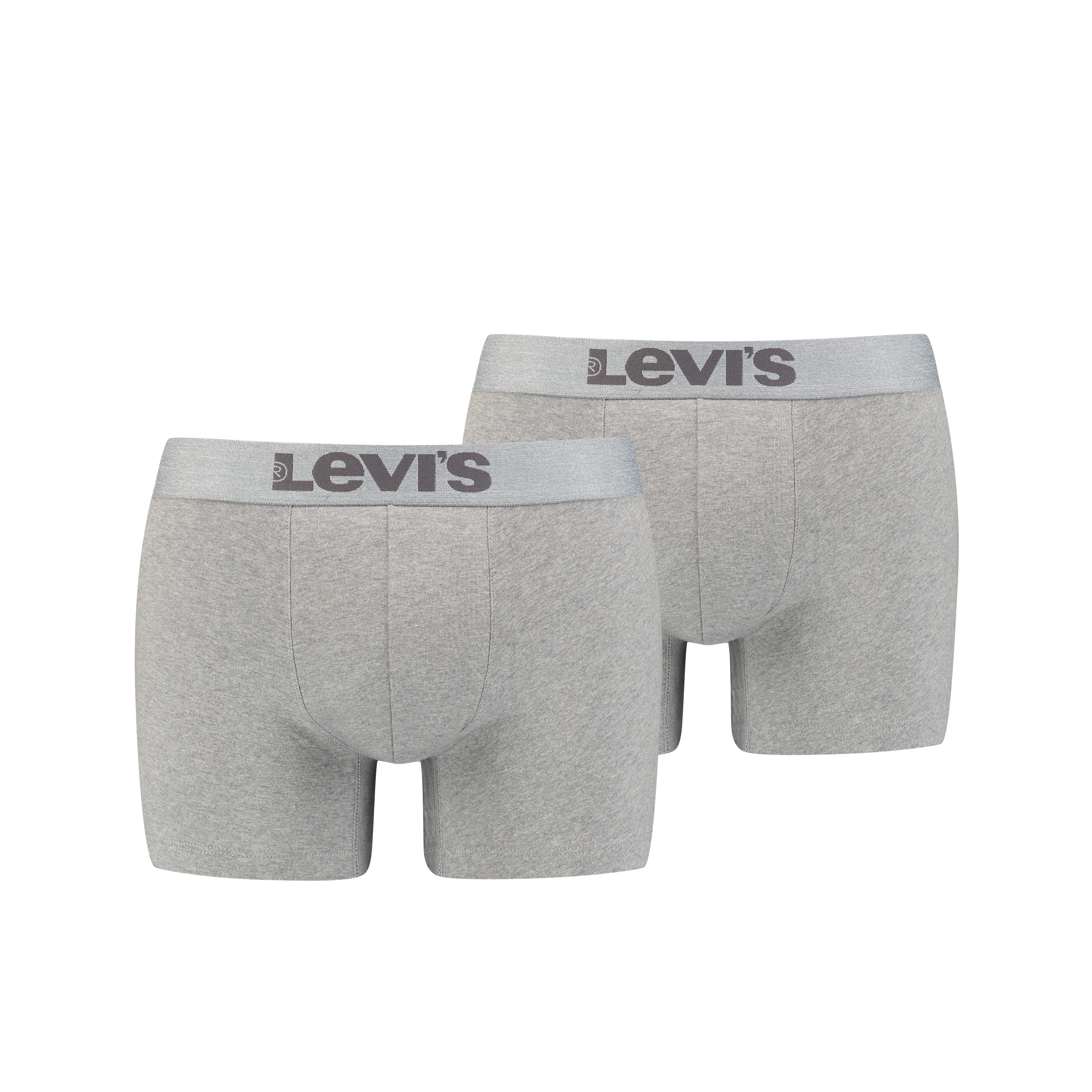 Levis Boxershorts "LEVIS MEN MEL WB BOXER BRIEF ORG CO 2P", (2er Pack), mit günstig online kaufen